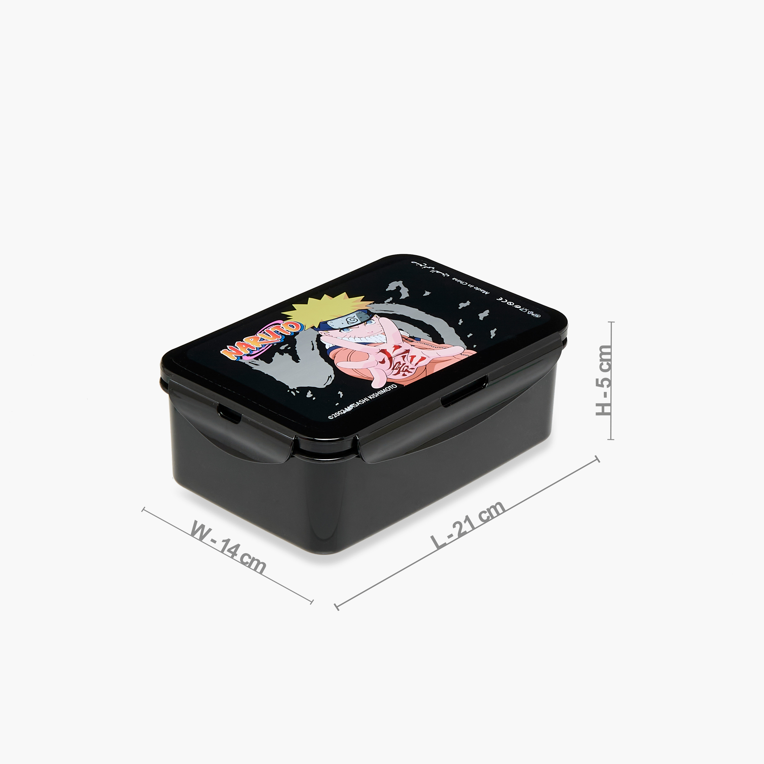 TV Tokyo Naruto Print Sectioned Lunch Box-school-lunchessentials-lunchboxes-image-2