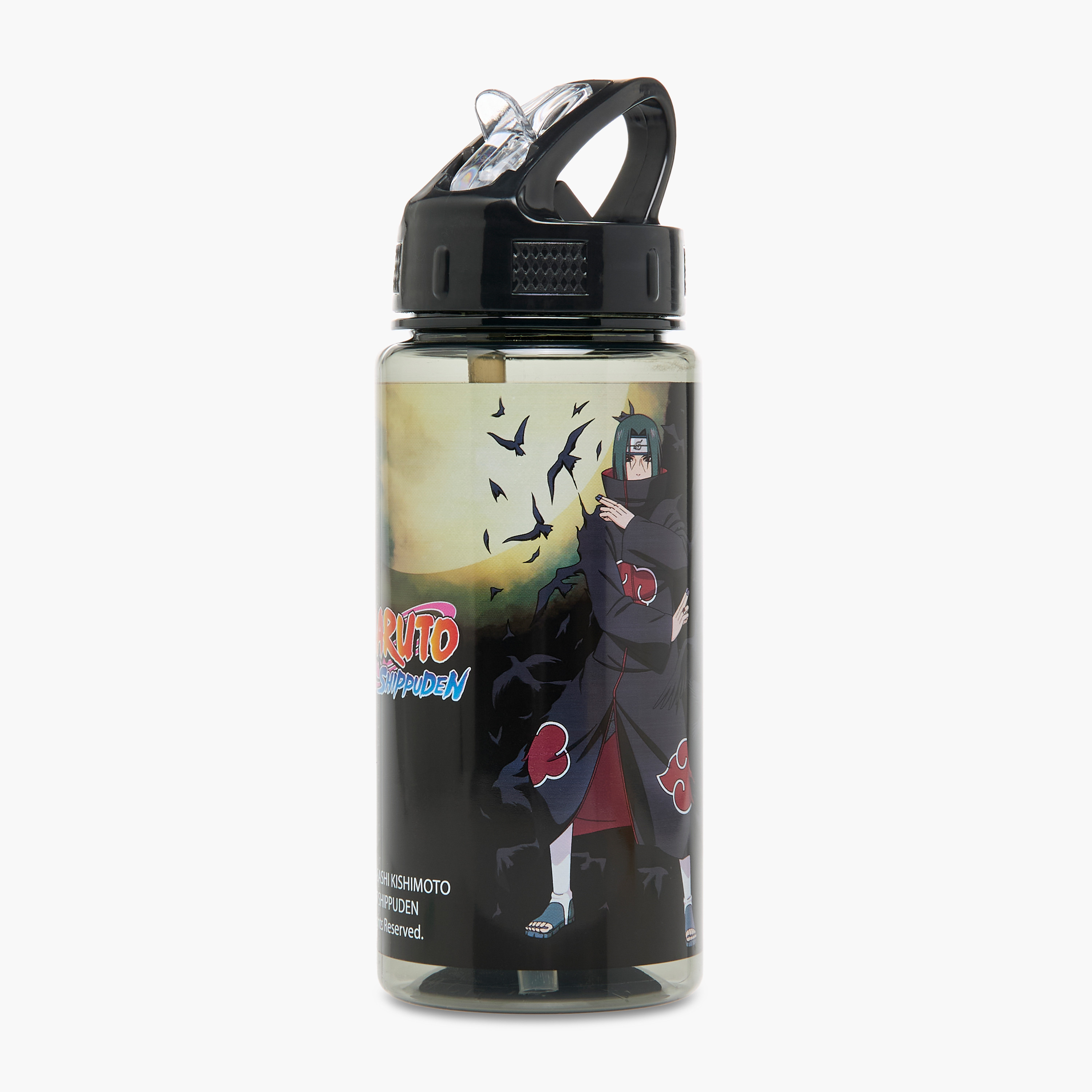 TV Tokyo Naruto Print Sipper Water Bottle - 450 ml-school-waterbottles-image-1