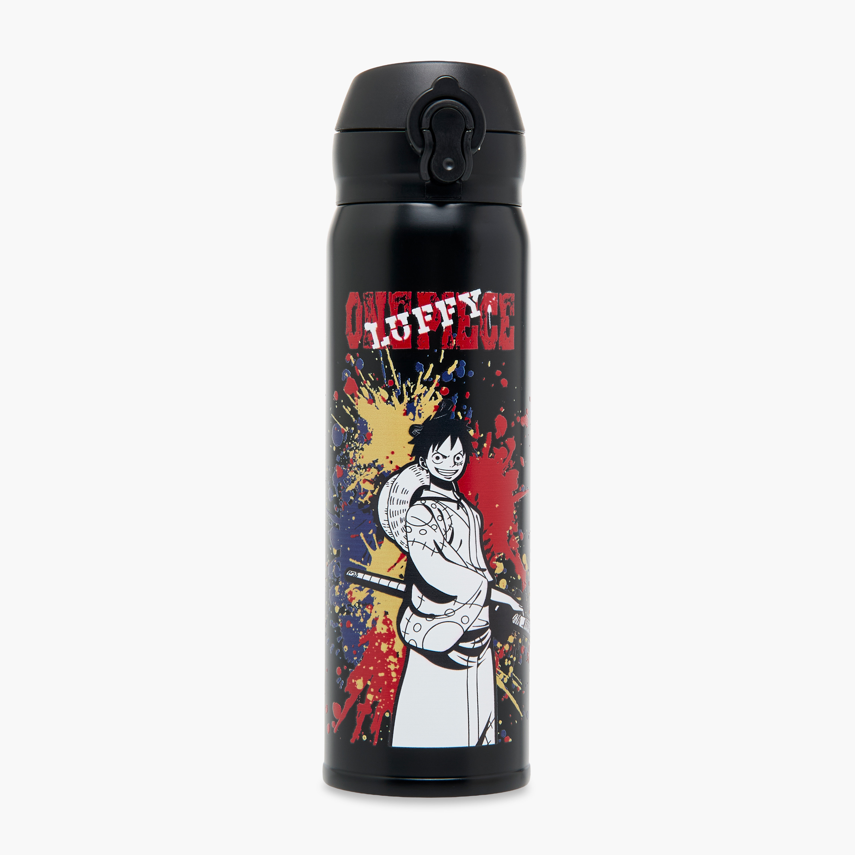 Toei Animation One Piece Print Insulated Water Bottle - 450 ml-school-waterbottles-image-1