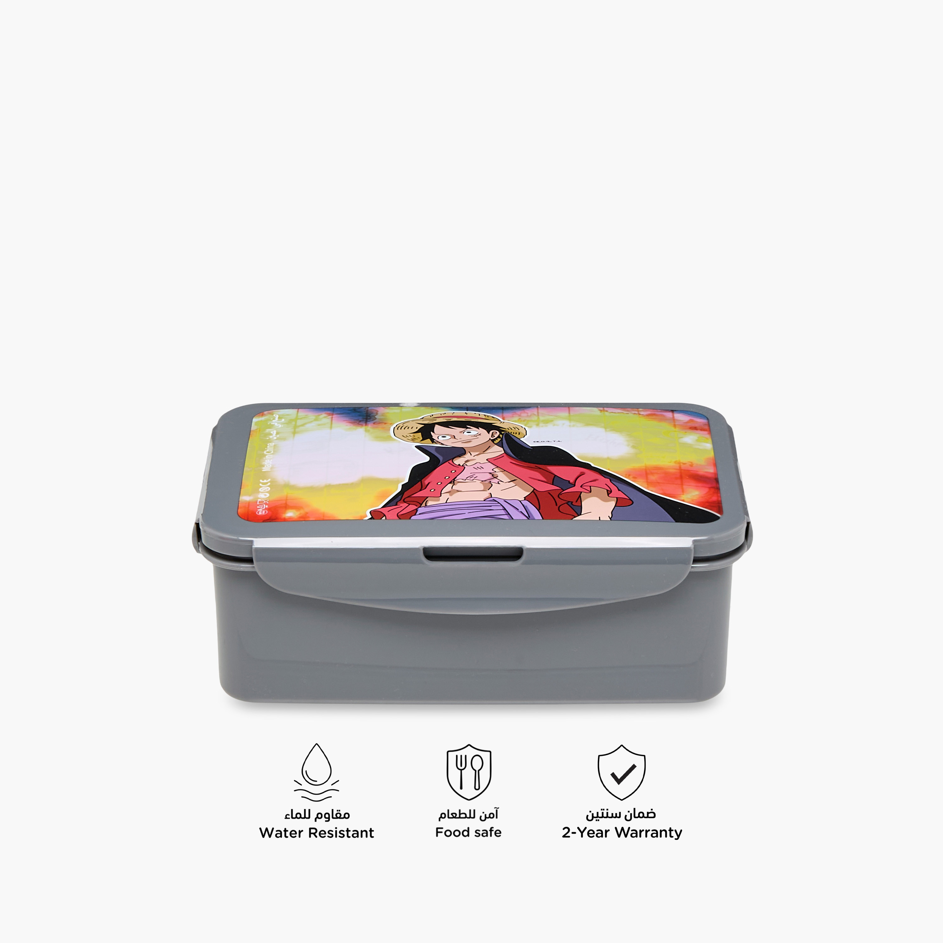 Toei Animation One Piece Print Sandwich Box - 1.1 L-school-lunchessentials-lunchboxes-image-4