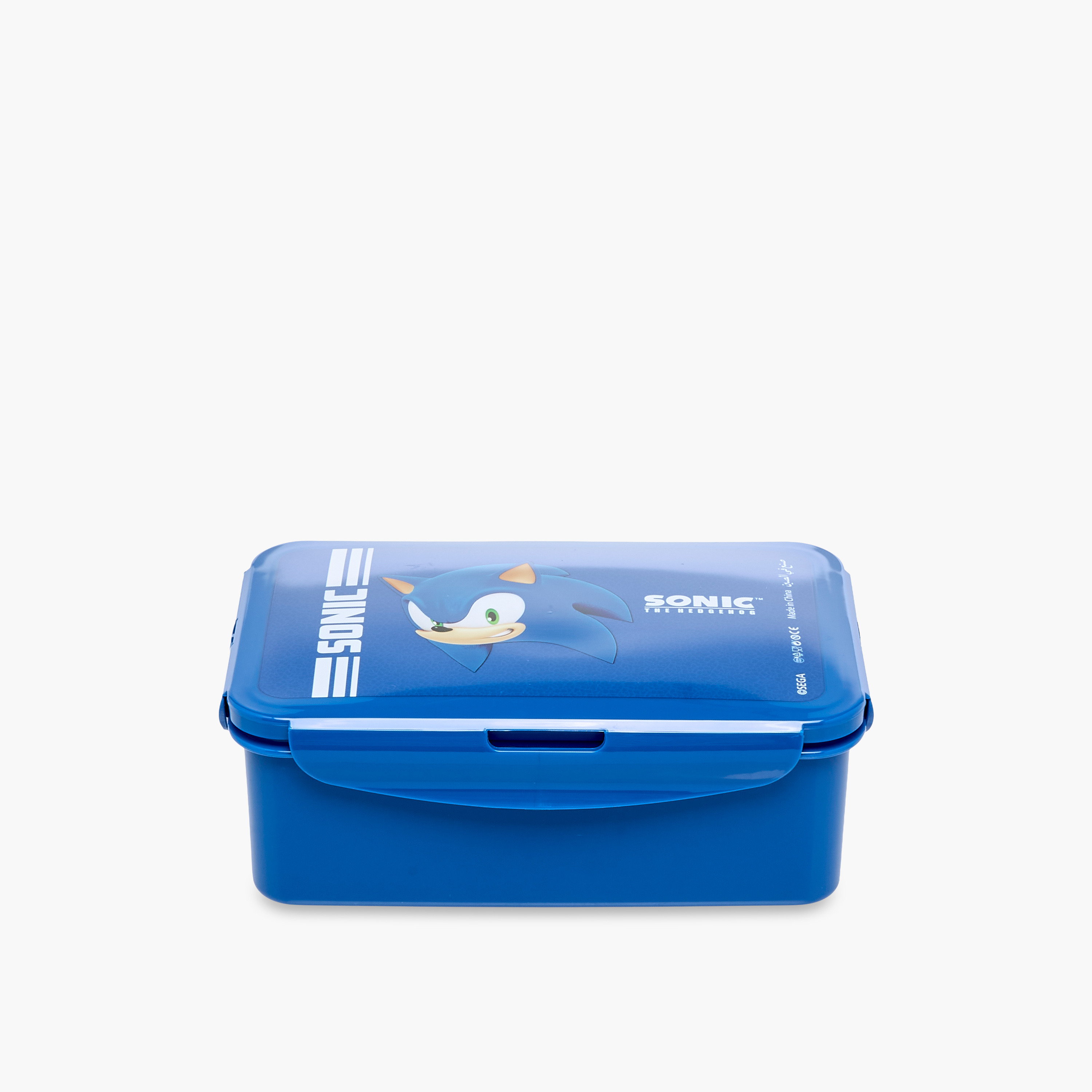 Sonic the Hedgehog Print Sandwich Box - 1.1 L-school-lunchessentials-lunchboxes-image-1