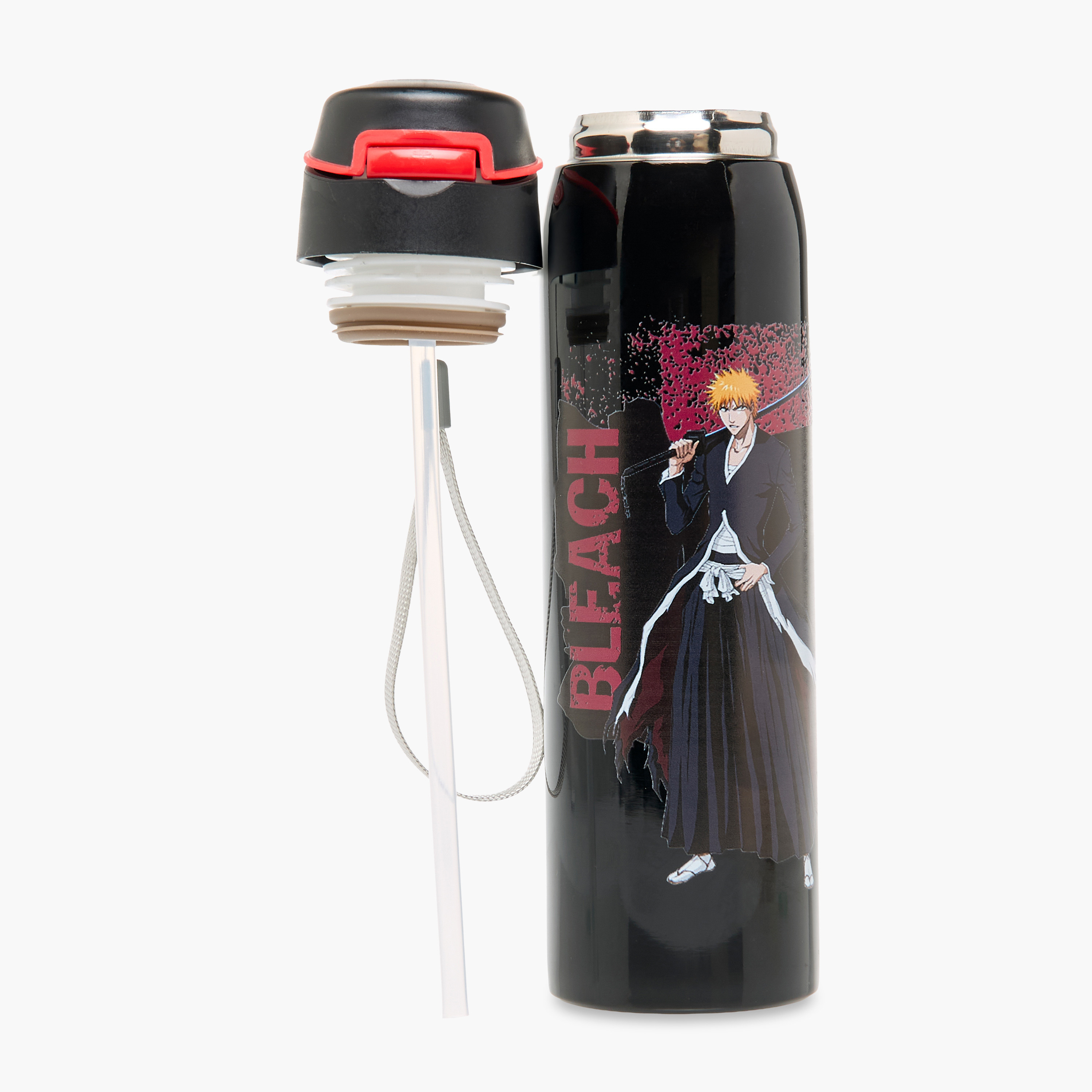 Bleach Print Insulated Water Bottle - 500 ml-school-waterbottles-image-8