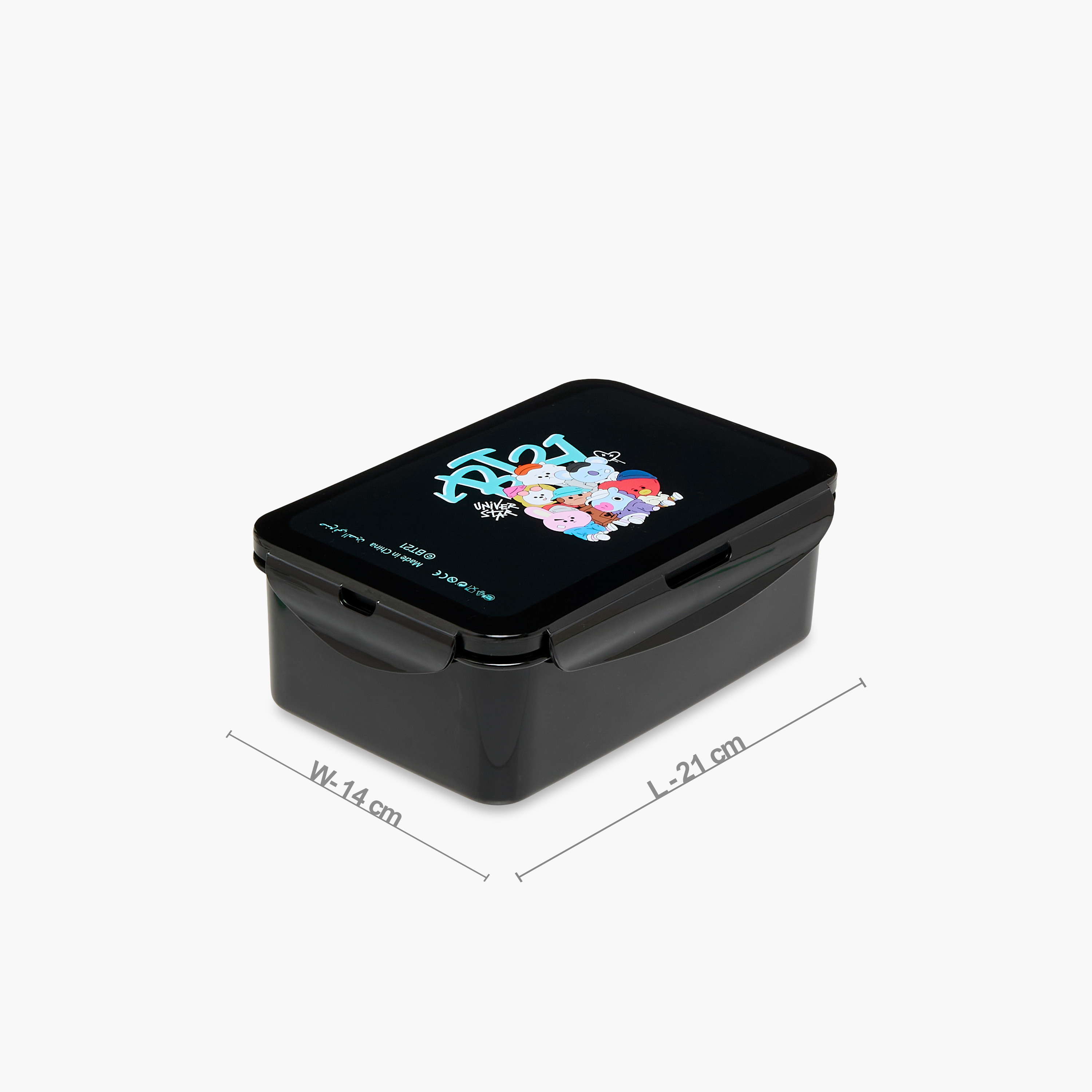 BT21 Printed Sectioned Lunch Box-school-lunchessentials-lunchboxes-image-2