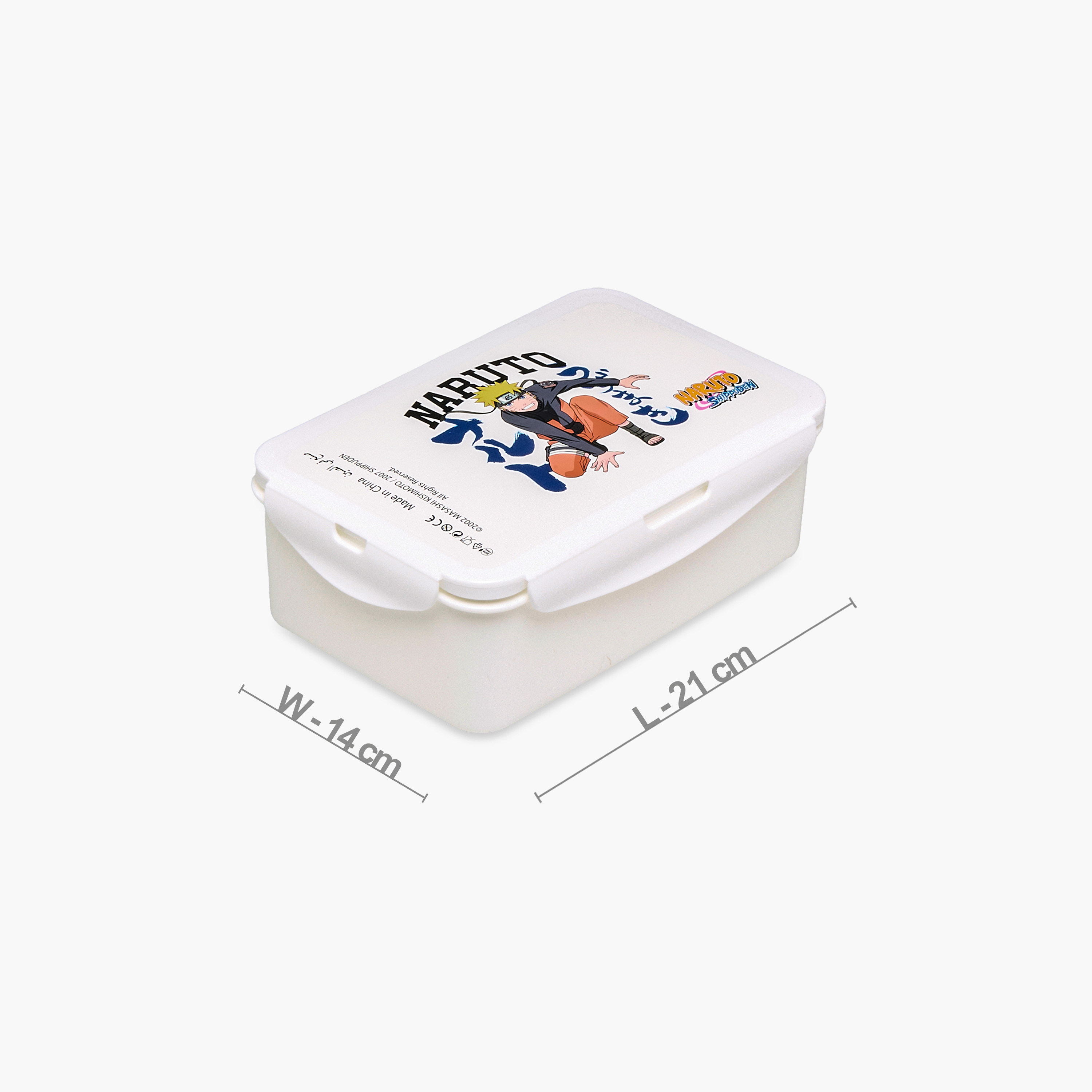 TV Tokyo Naruto Print Sectioned Lunch Box-school-lunchessentials-lunchboxes-image-2
