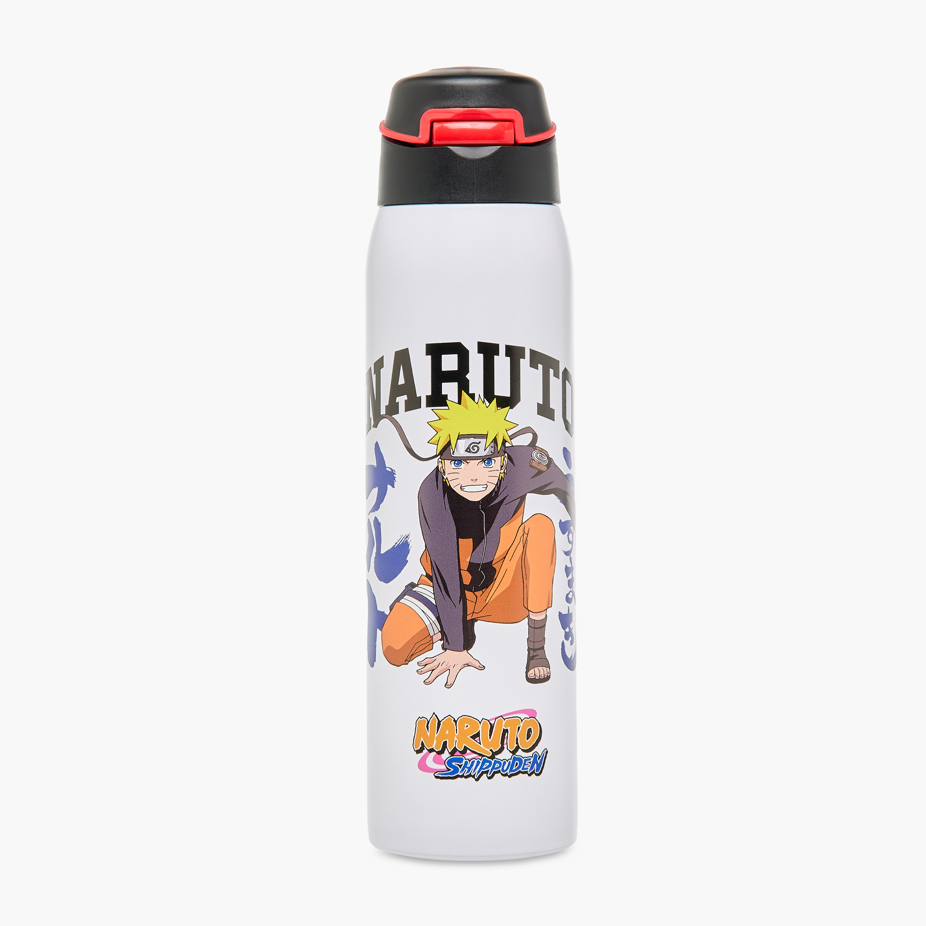 TV Tokyo Naruto Print Double Wall Insulated Water Bottle - 500 ml-school-waterbottles-image-1