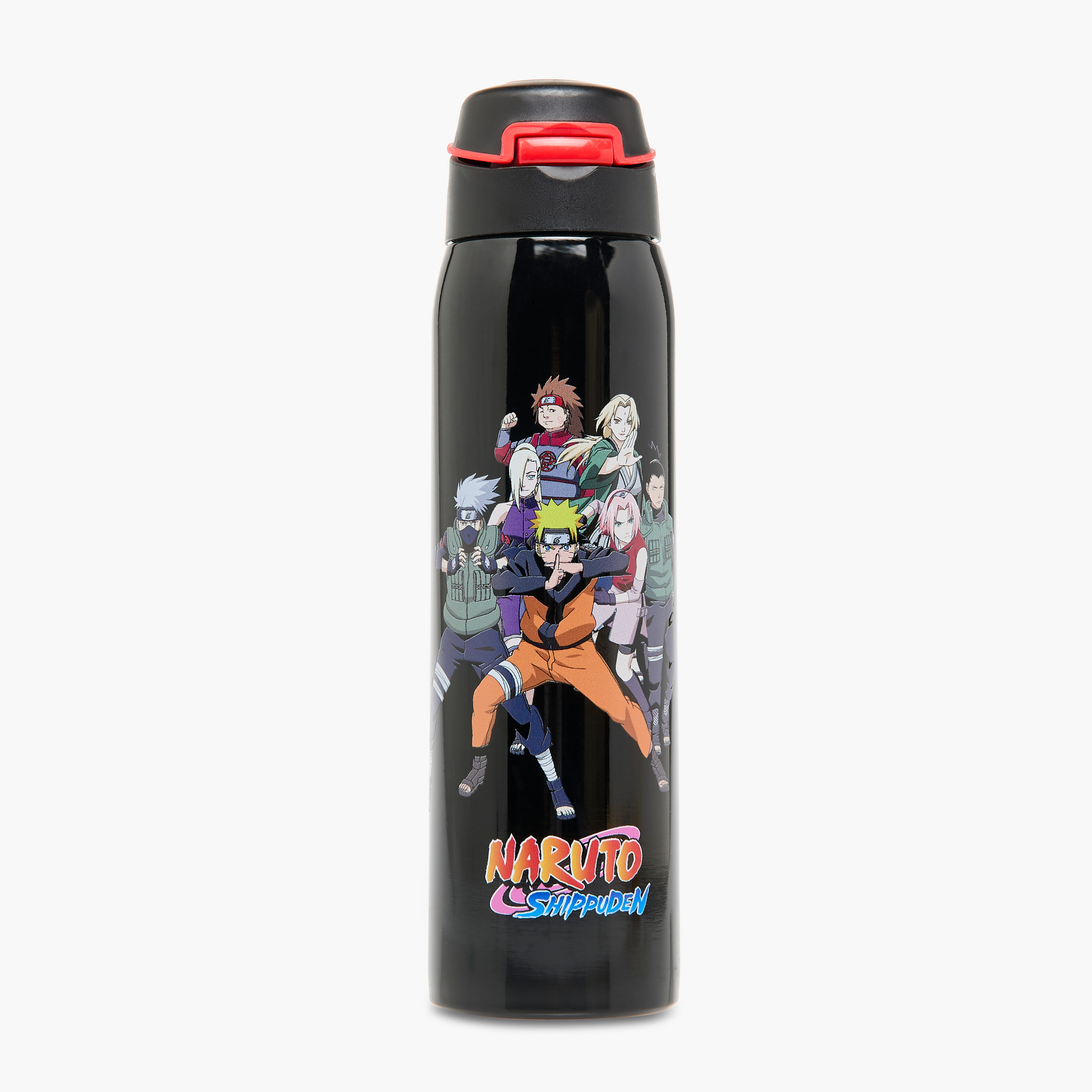 TV Tokyo Naruto Print Stainless Steel Sipper Water Bottle - 500 ml-school-waterbottles-image-1
