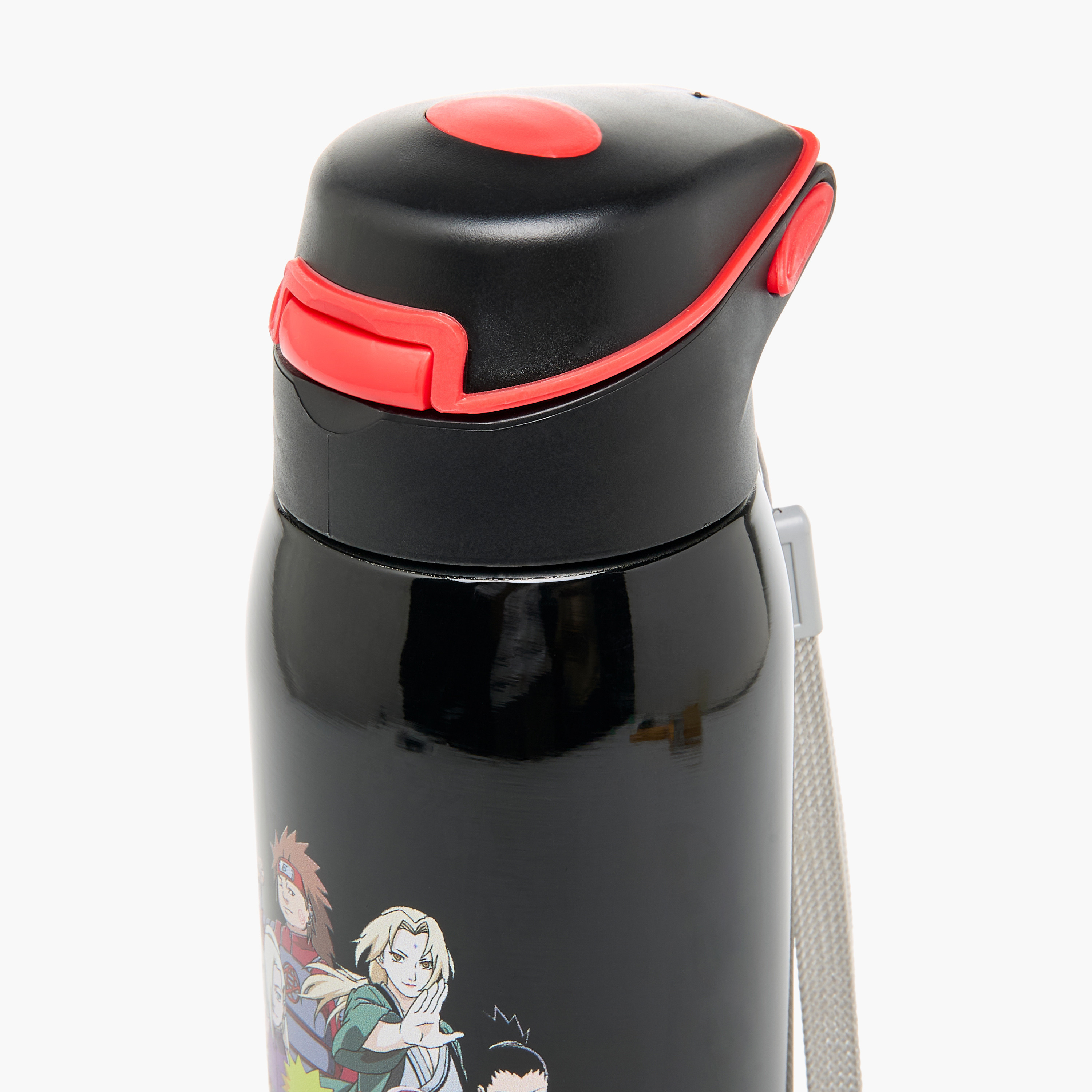 TV Tokyo Naruto Print Stainless Steel Sipper Water Bottle - 500 ml-school-waterbottles-image-5