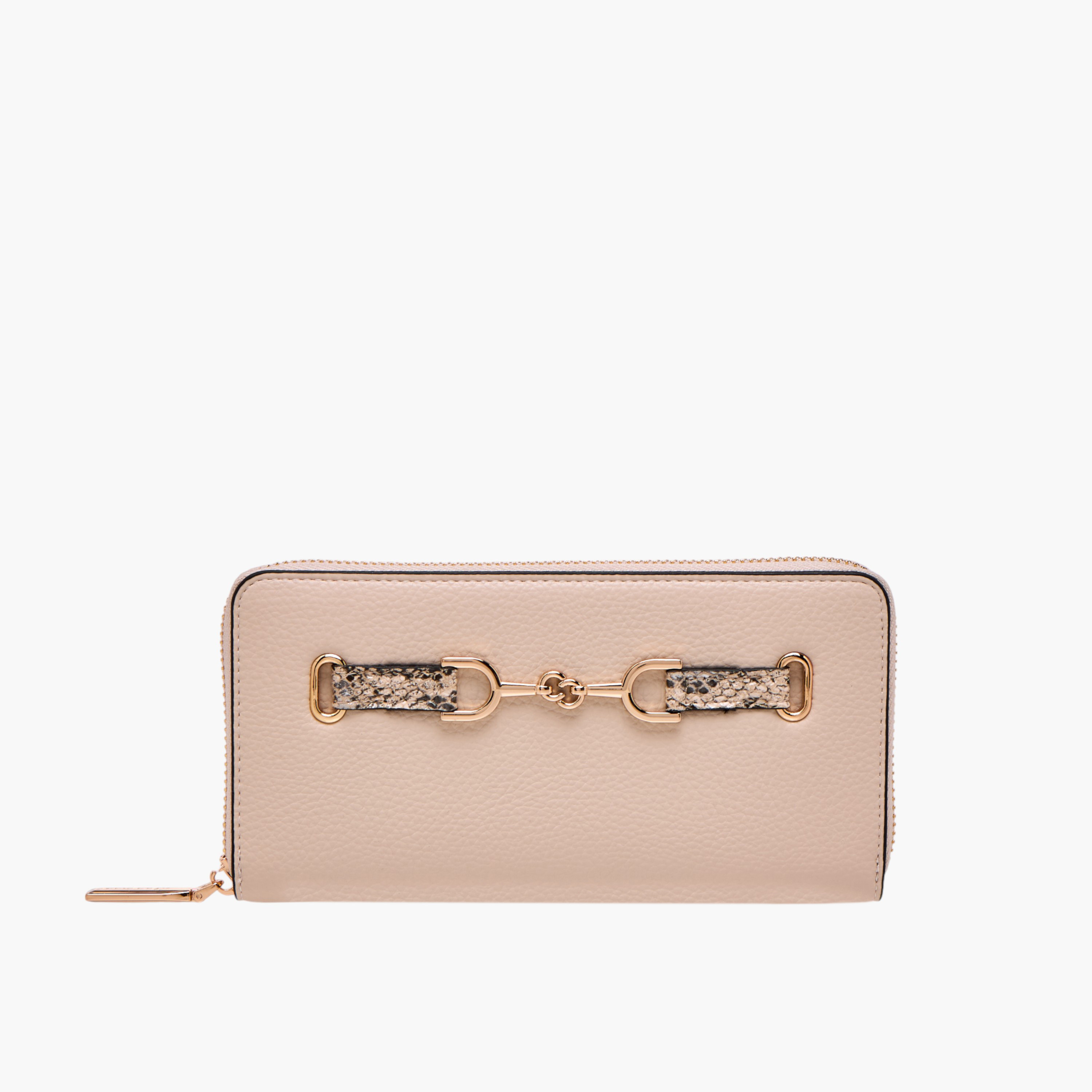 Celeste Metal Accent Wallet with Zip Closure-women-bagsandwallets-wallets-image-1