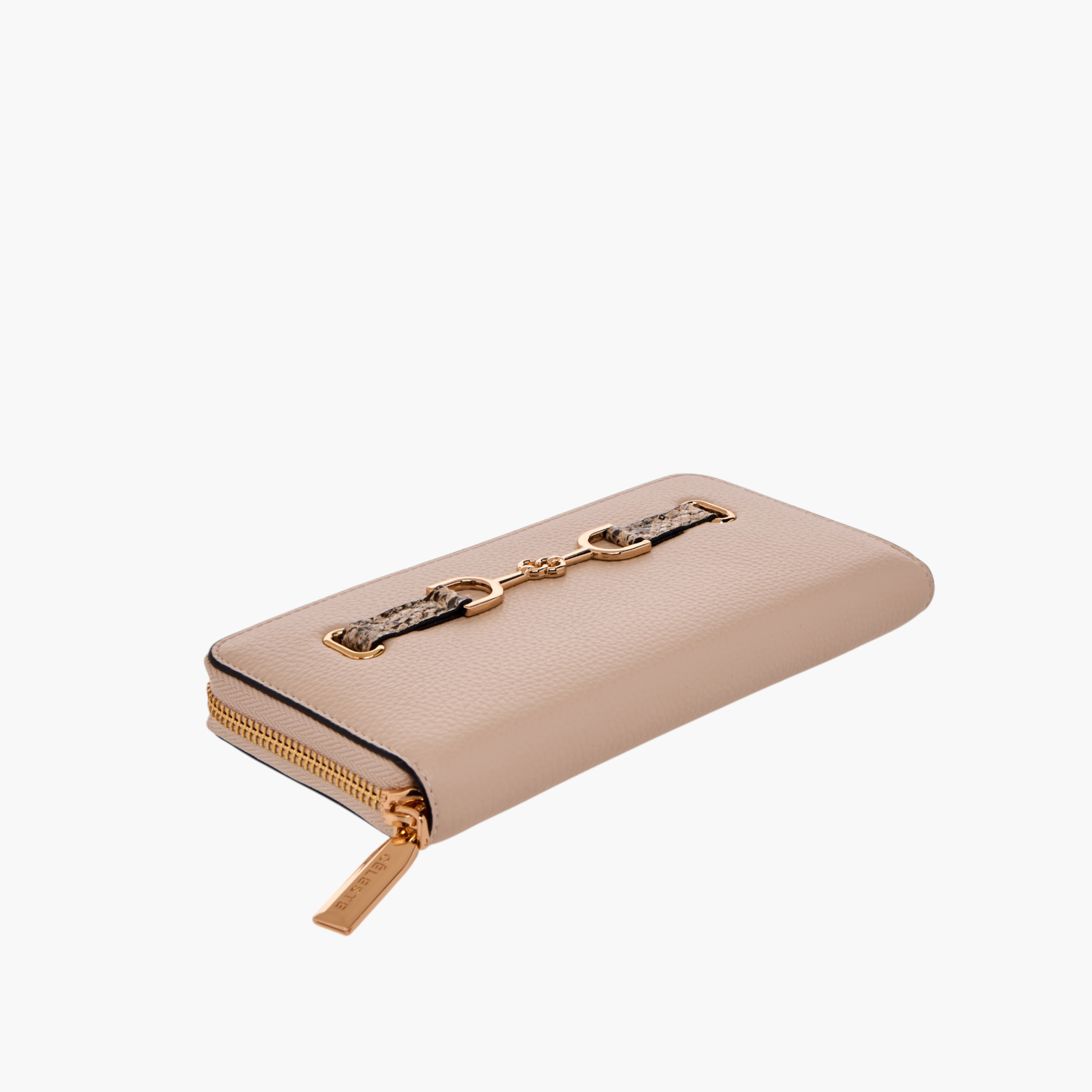 Celeste Metal Accent Wallet with Zip Closure-women-bagsandwallets-wallets-image-5