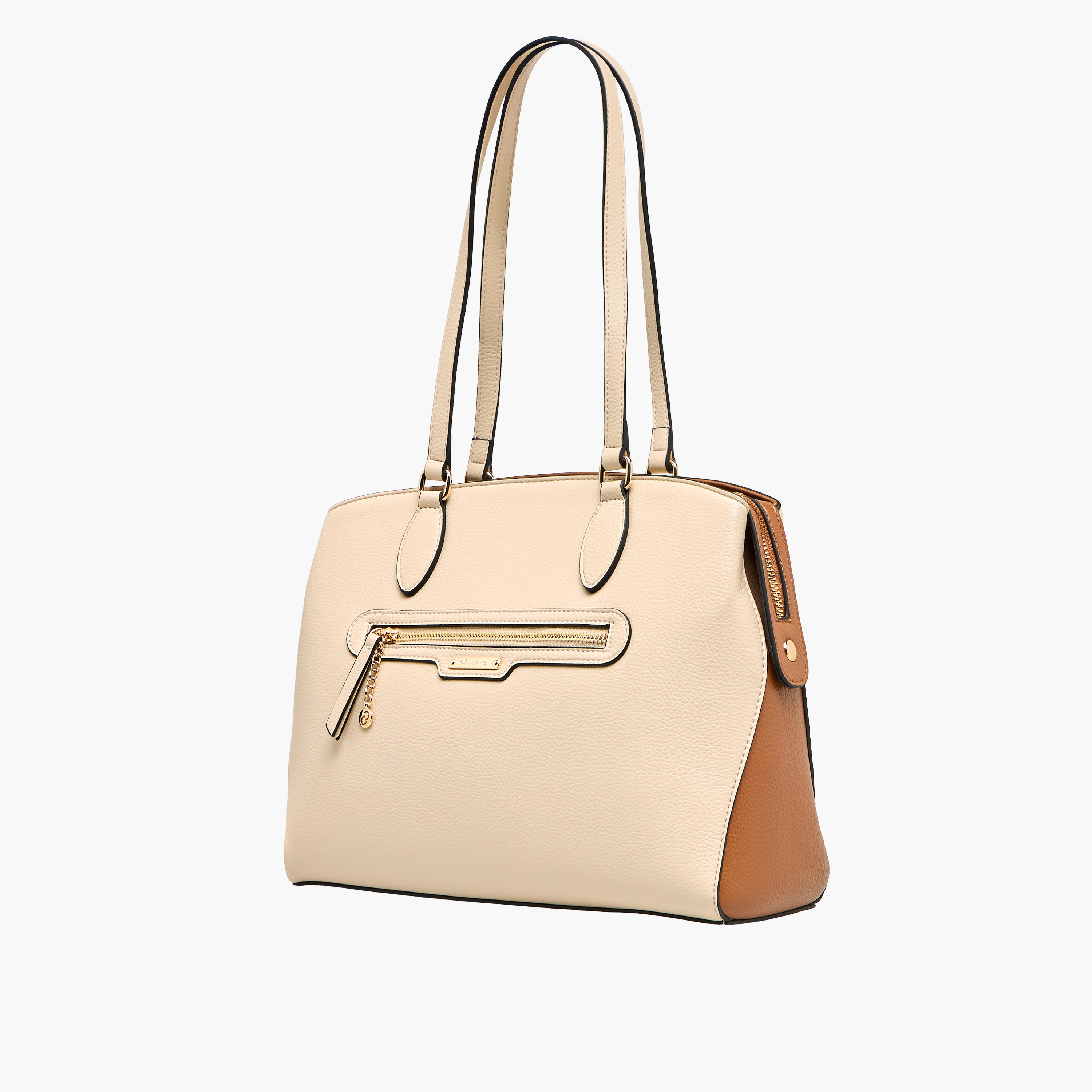 شنطة توتي سادة بسحاب إغلاق من سيليست-women-bagsandwallets-handbags-image-3
