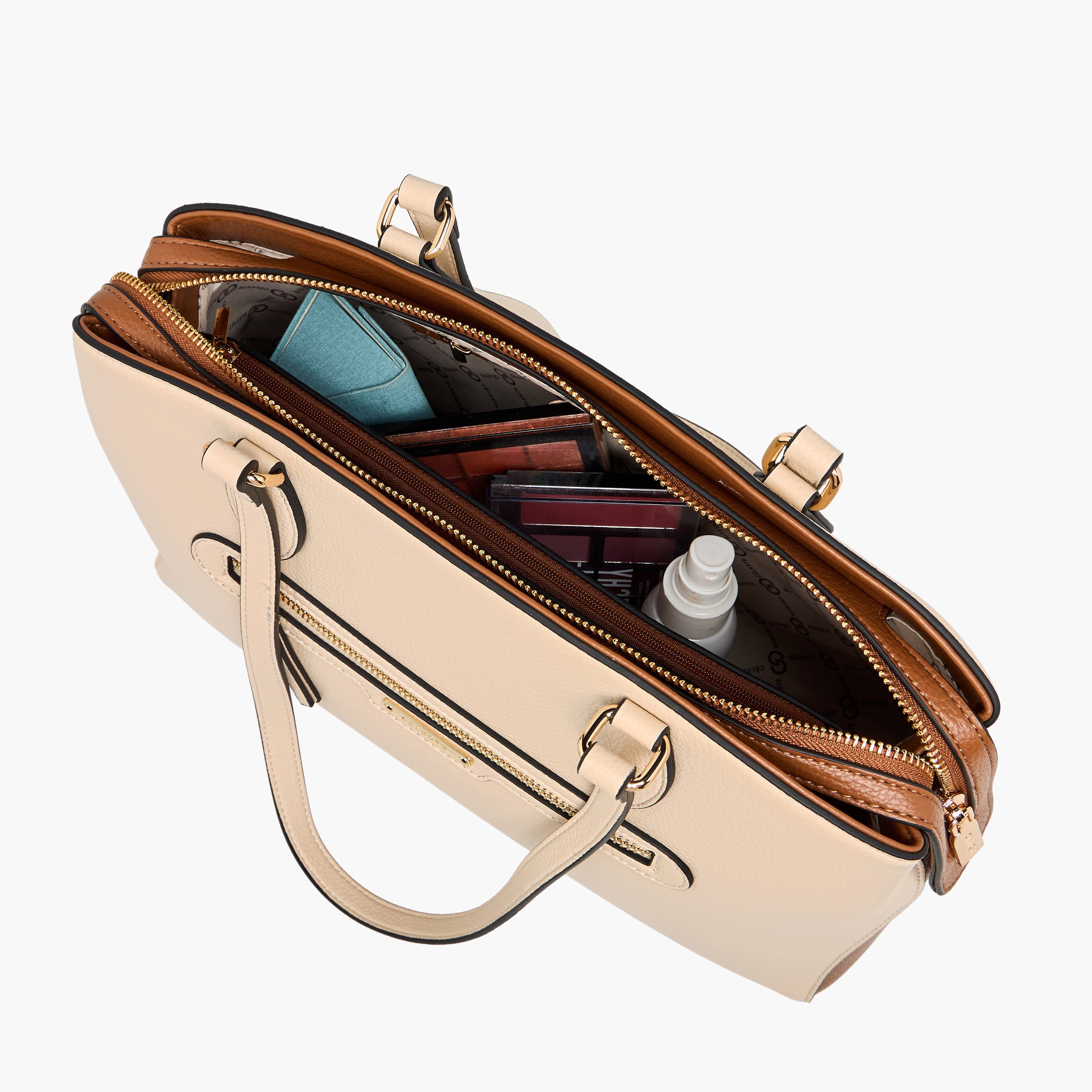شنطة توتي سادة بسحاب إغلاق من سيليست-women-bagsandwallets-handbags-image-8