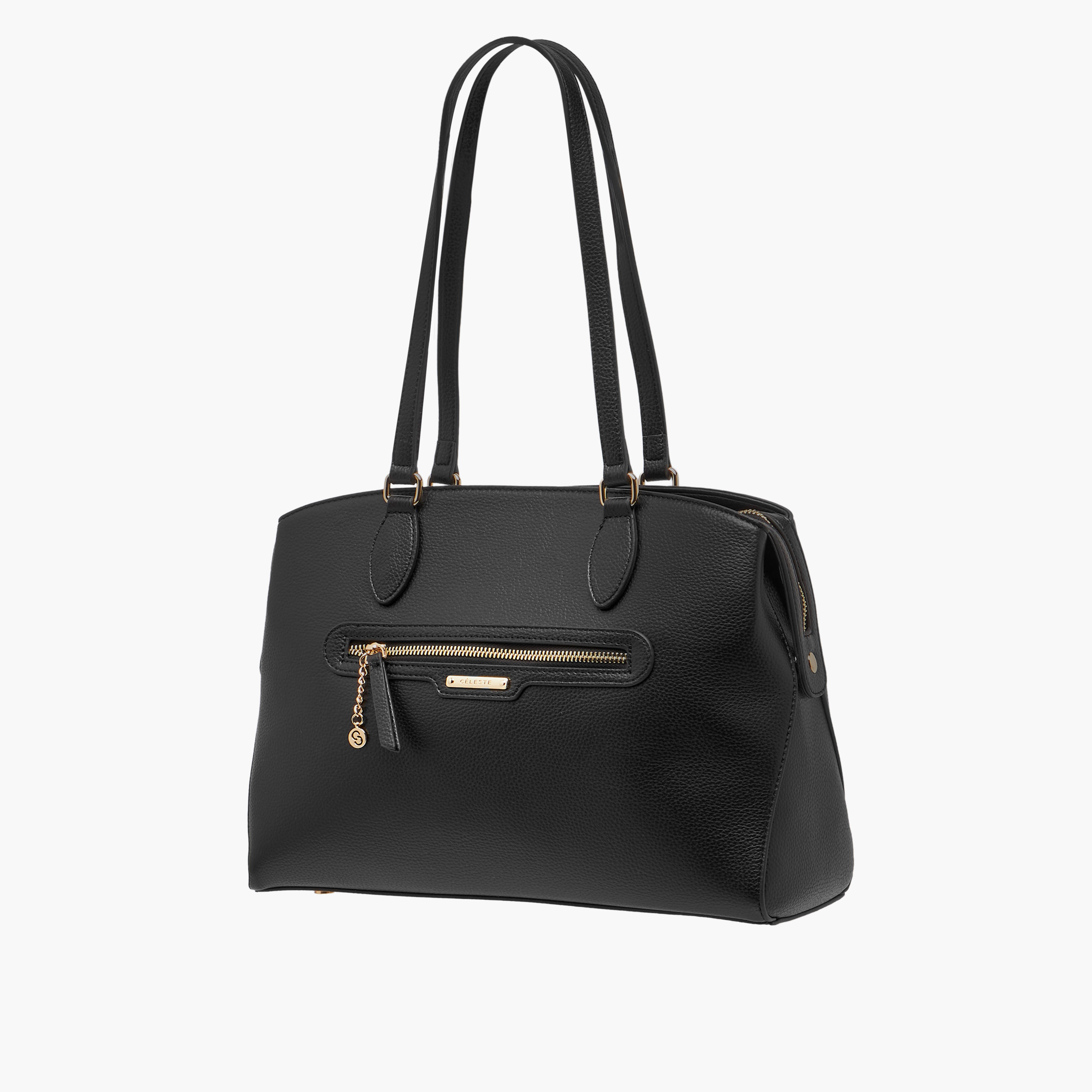 شنطة توتي سادة بسحاب إغلاق من سيليست-women-bagsandwallets-handbags-image-3