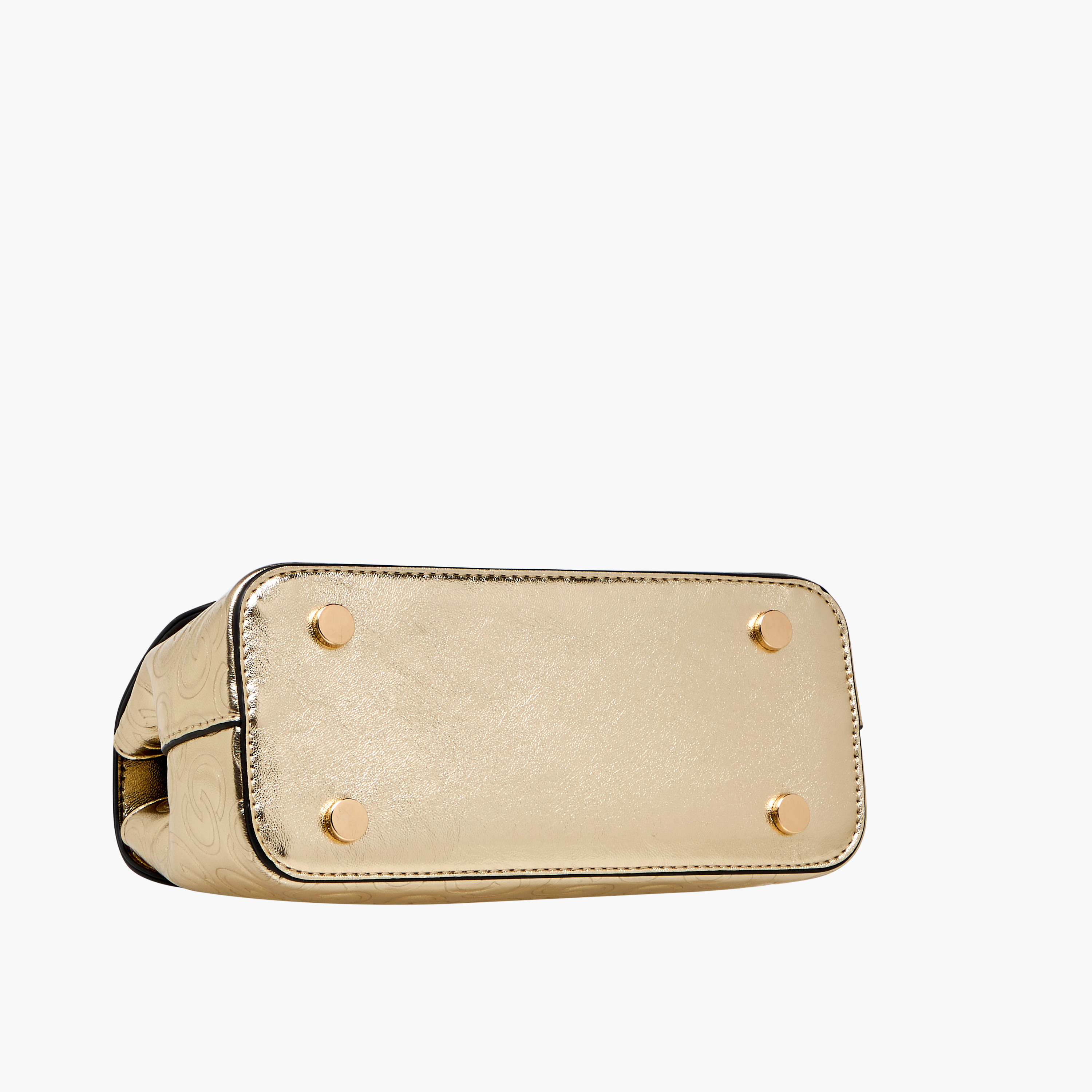 شنطة كروس بودي بحزام قابل للفصل وقفل إغلاق دوّار ونقوش مونوجرام من سيليست-women-bagsandwallets-handbags-image-3