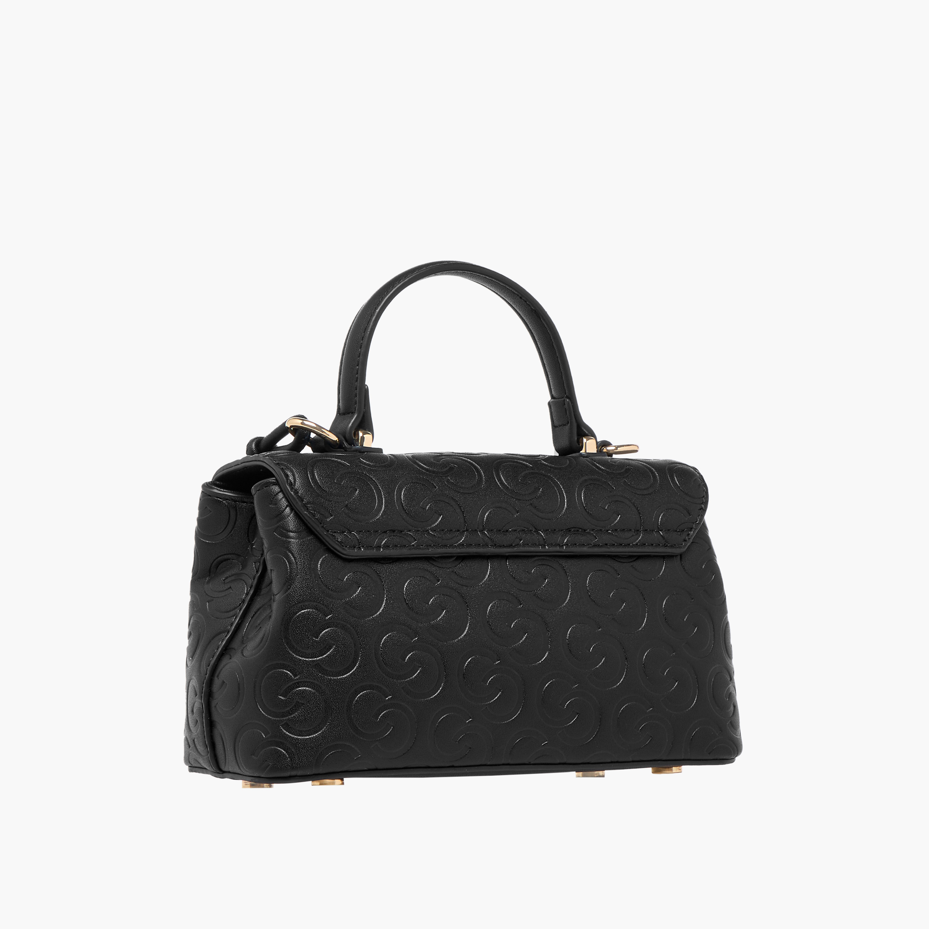 Celeste Monogram Embossed Crossbody Bag with Detachable Strap and Twist Lock Closure-women-bagsandwallets-handbags-image-5