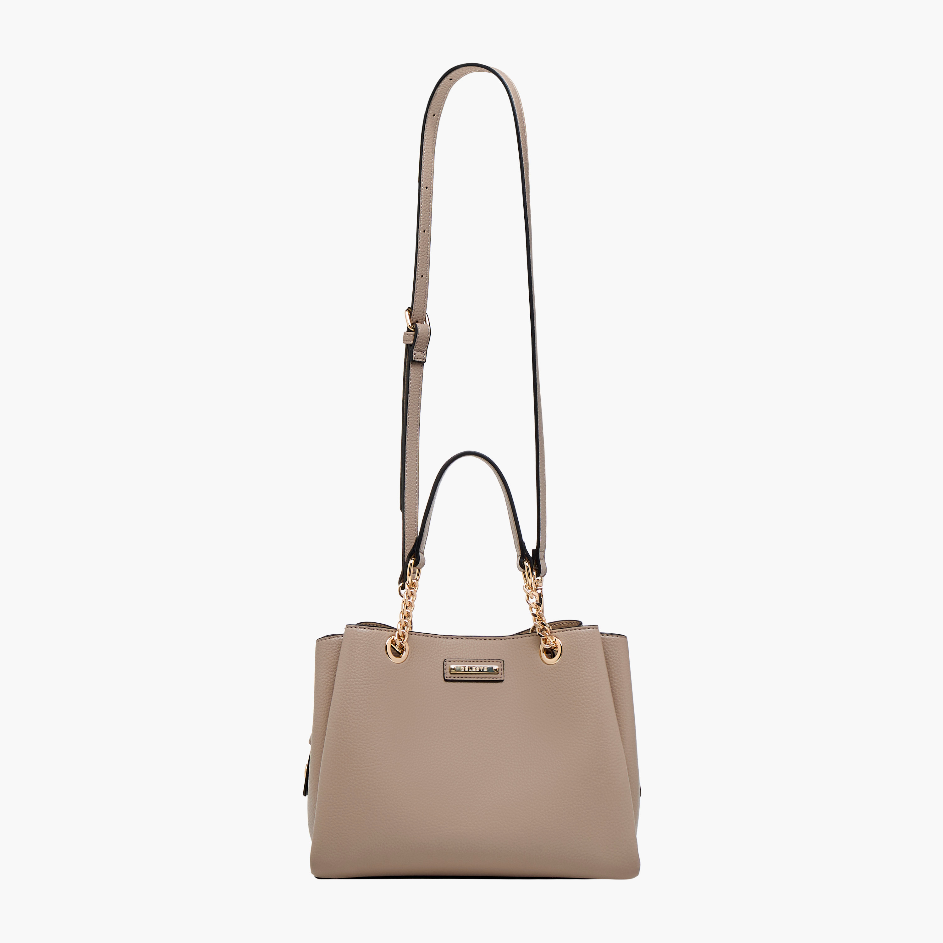 Celeste Solid Tote Bag with Double Handle and Detachable Strap-women-bagsandwallets-handbags-image-4