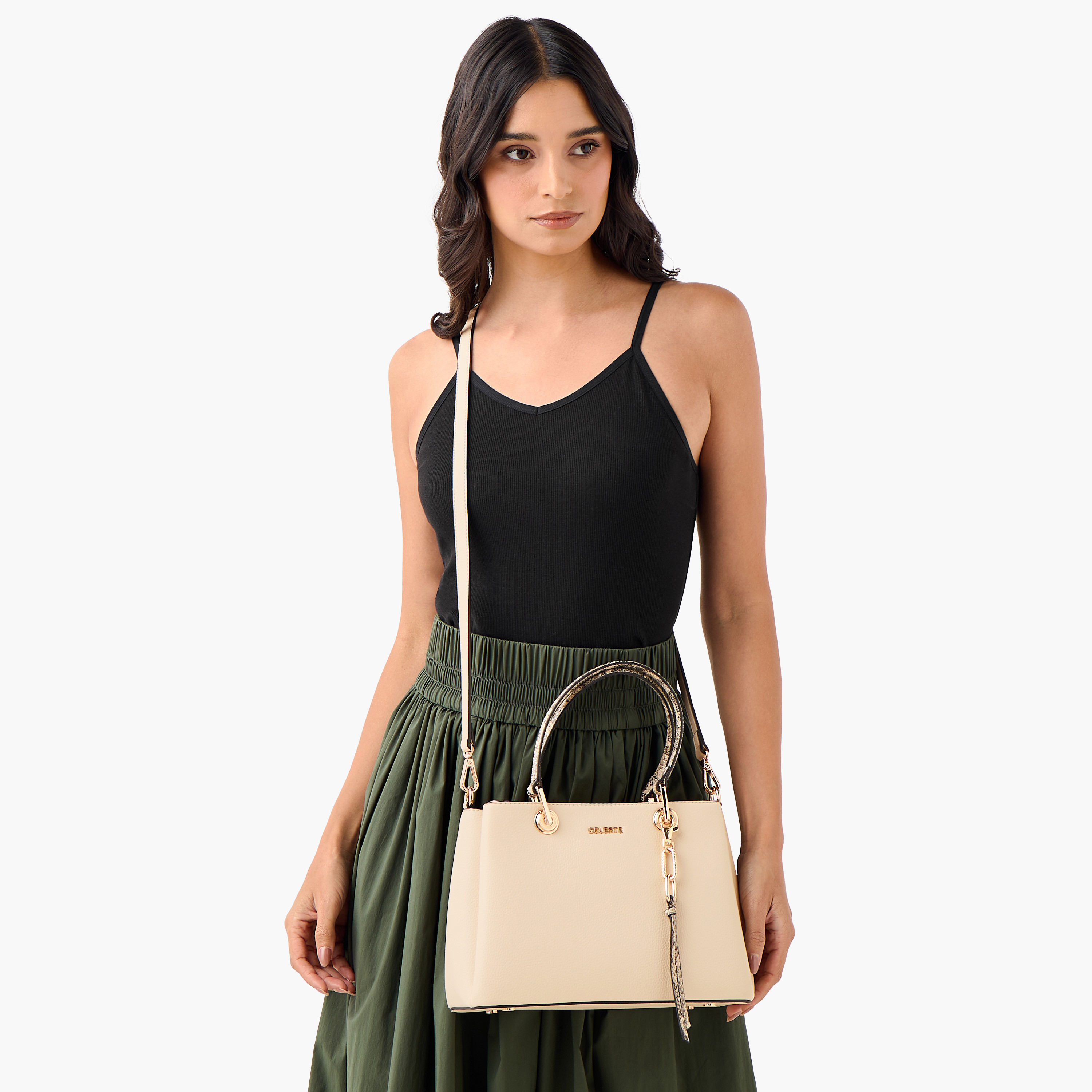 Celeste Animal Print Tote Bag with Detachable Strap and Double Handle-women-bagsandwallets-handbags-image-3