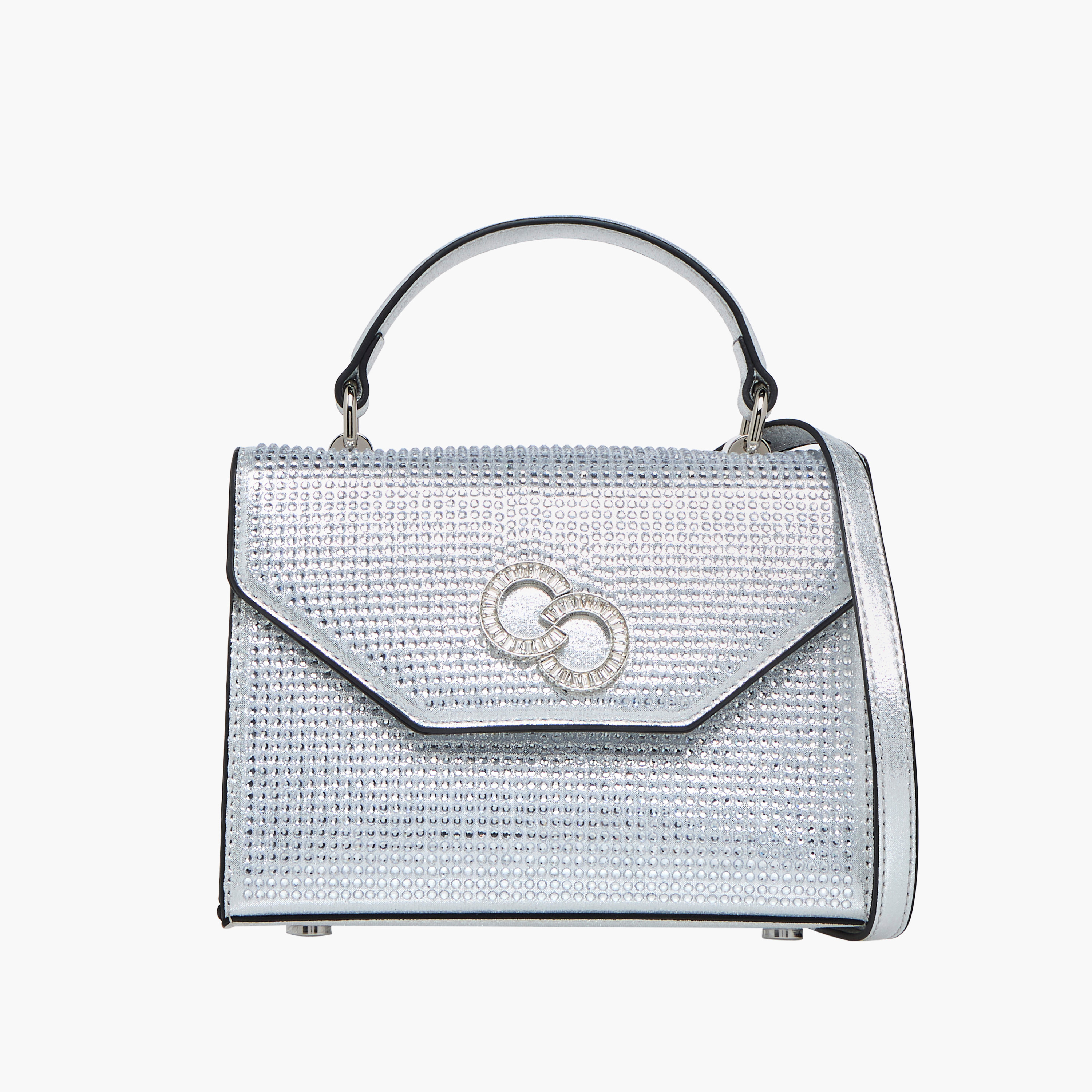 شنطة ساتشيل مزينة بزر إغلاق من سيليست-women-bagsandwallets-handbags-image-1