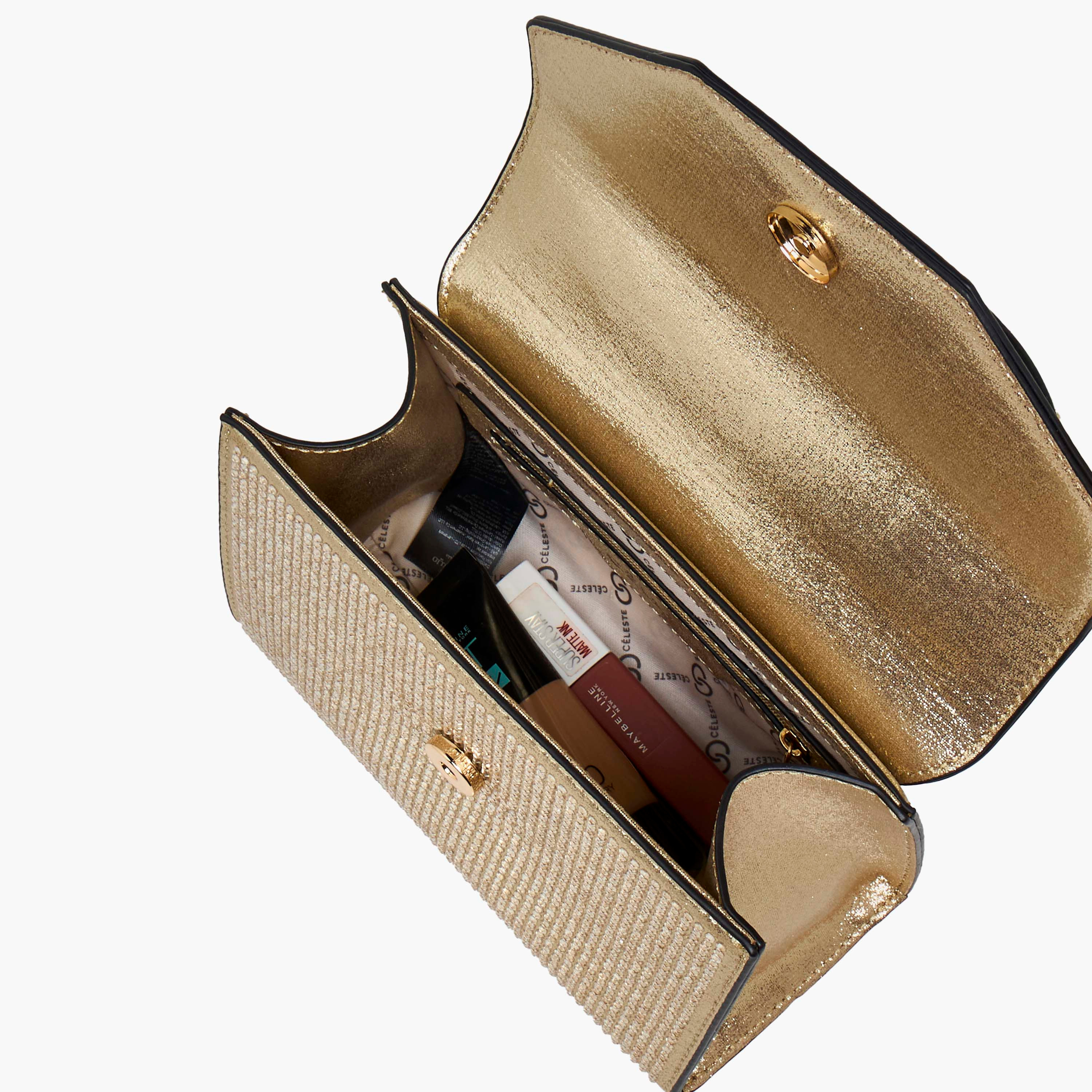 شنطة ساتشيل مزينة بزر إغلاق من سيليست-women-bagsandwallets-handbags-image-10