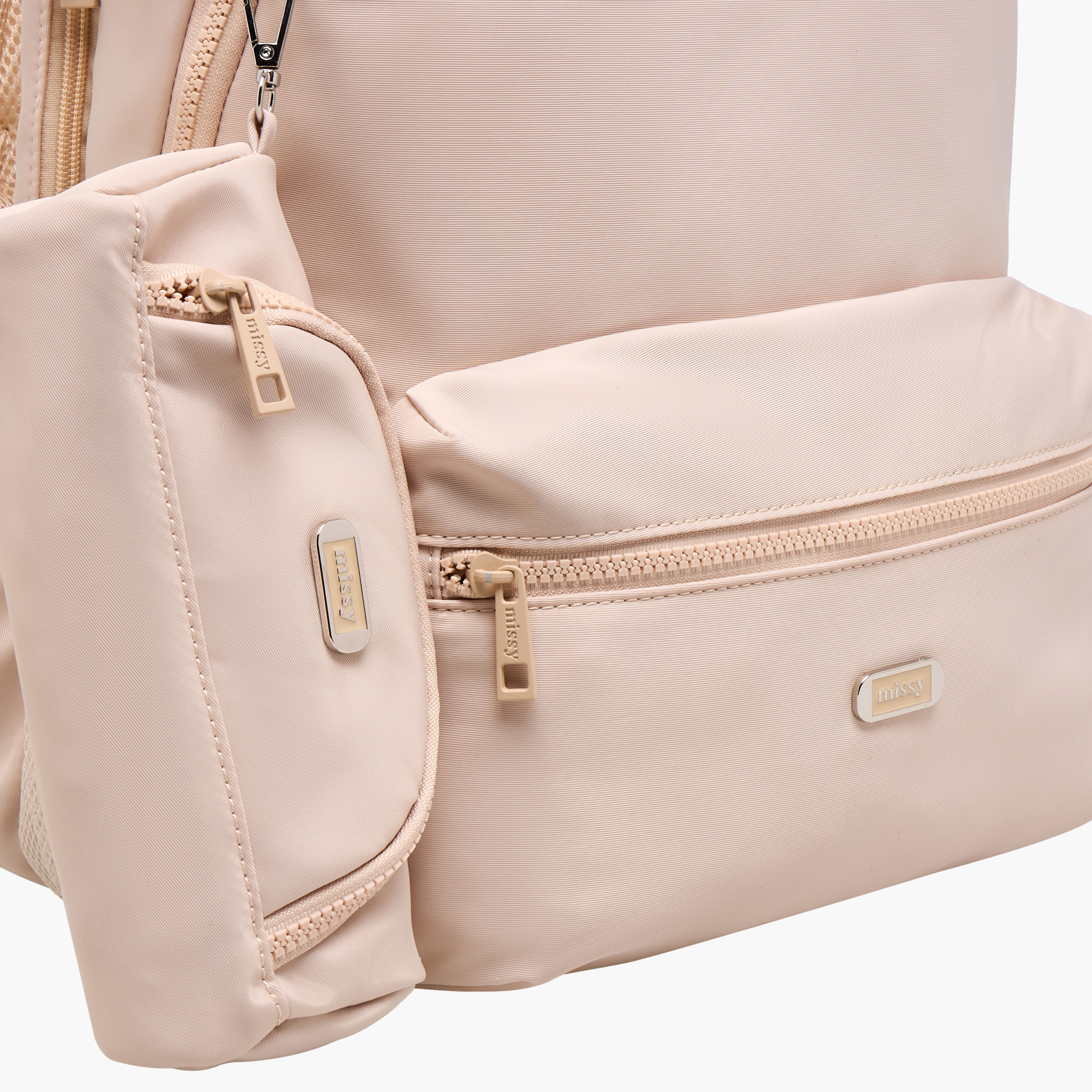 Missy Solid Backpack with Adjustable Shoulder Straps and Pencil Pouch-school-bagsandbackpacks-sets-image-6