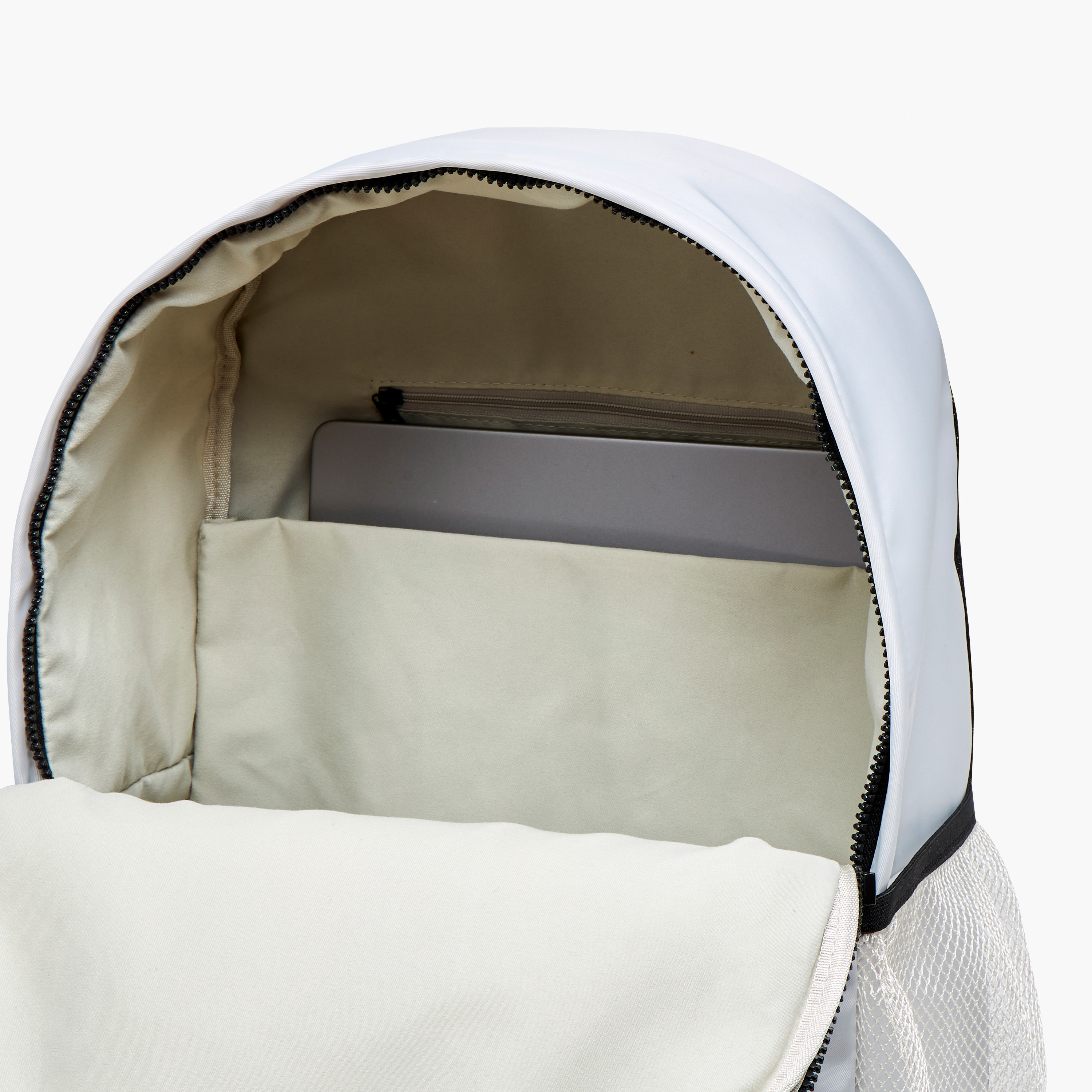 شنطة ظهر سادة بأحزمة قابلة للتعديل وسحاب إغلاق من ميسي - 12x30x41 سم-women-bagsandwallets-backpacks-image-12