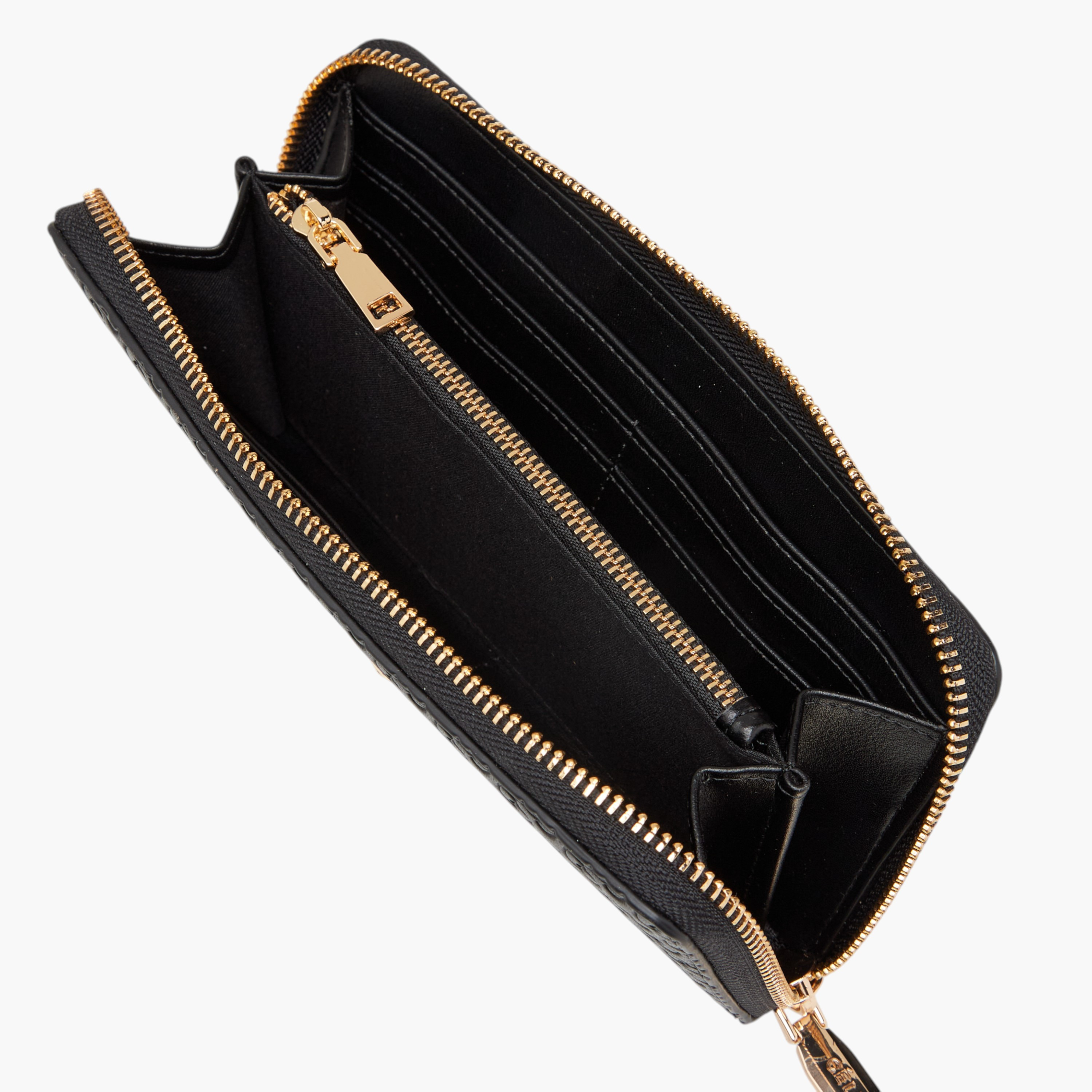 محفظة بسحاب إغلاق دائري ونقوش مونوجرام من سيليست-women-bagsandwallets-wallets-image-5