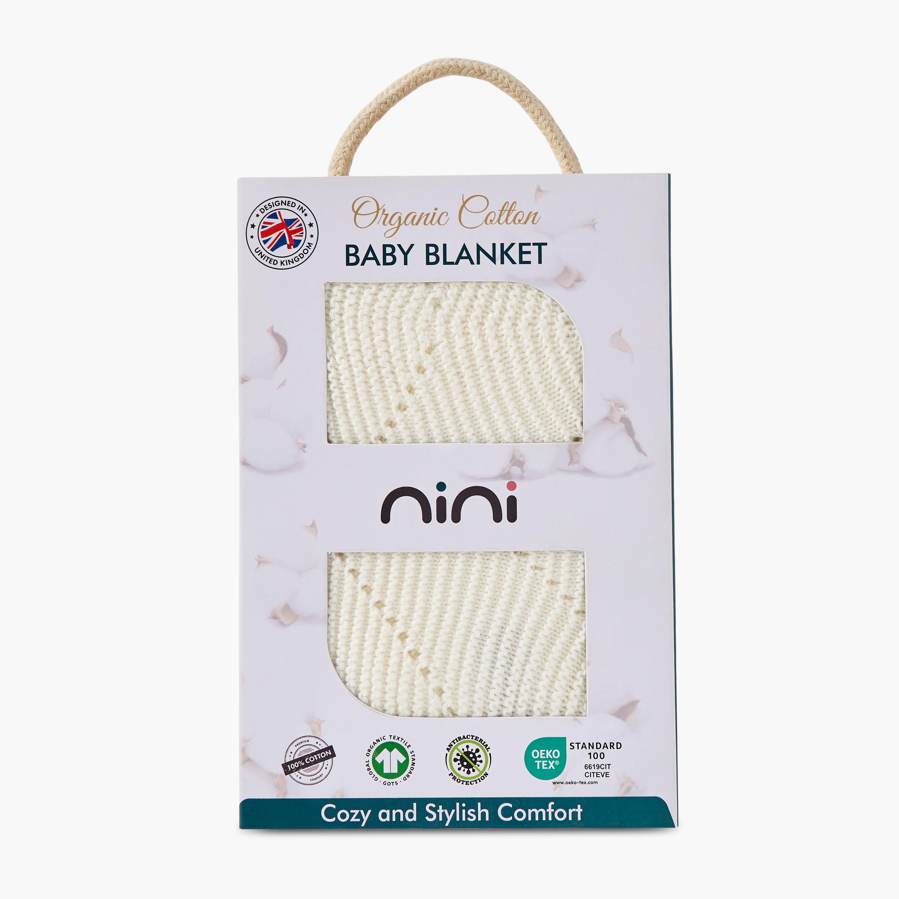 Nini Organic Cotton Blanket - 100x80 cm-baby-nursery-blanketsandswaddles-blanketsandquilts-image-6