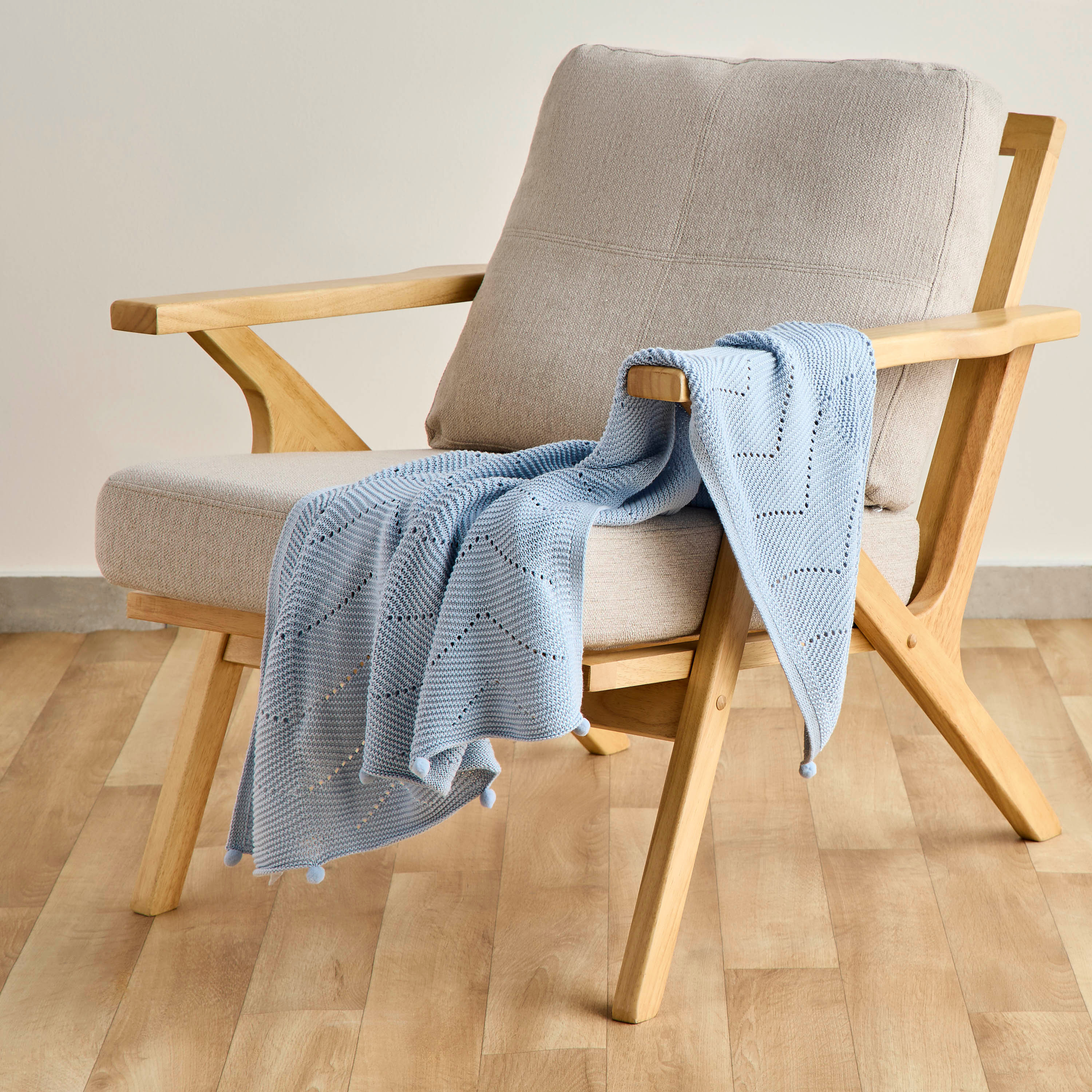 Nini Organic Cotton Blanket - 100x80 cm-baby-nursery-blanketsandswaddles-blanketsandquilts-image-2
