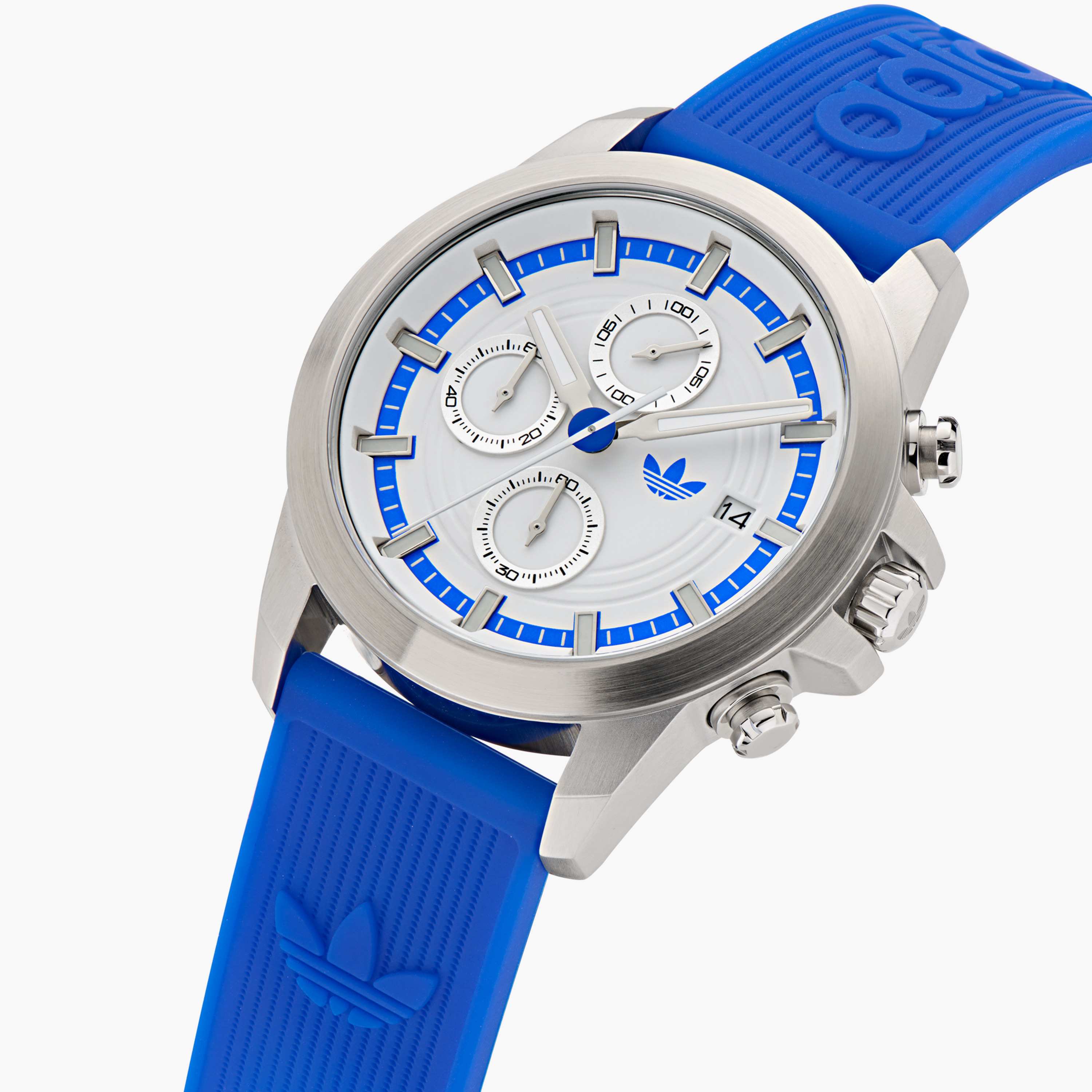 أديداس- ساعة تناظرية ستانلس ستيل أبيض | AOFH24520-men-watchesandjewellery-watches-image-2
