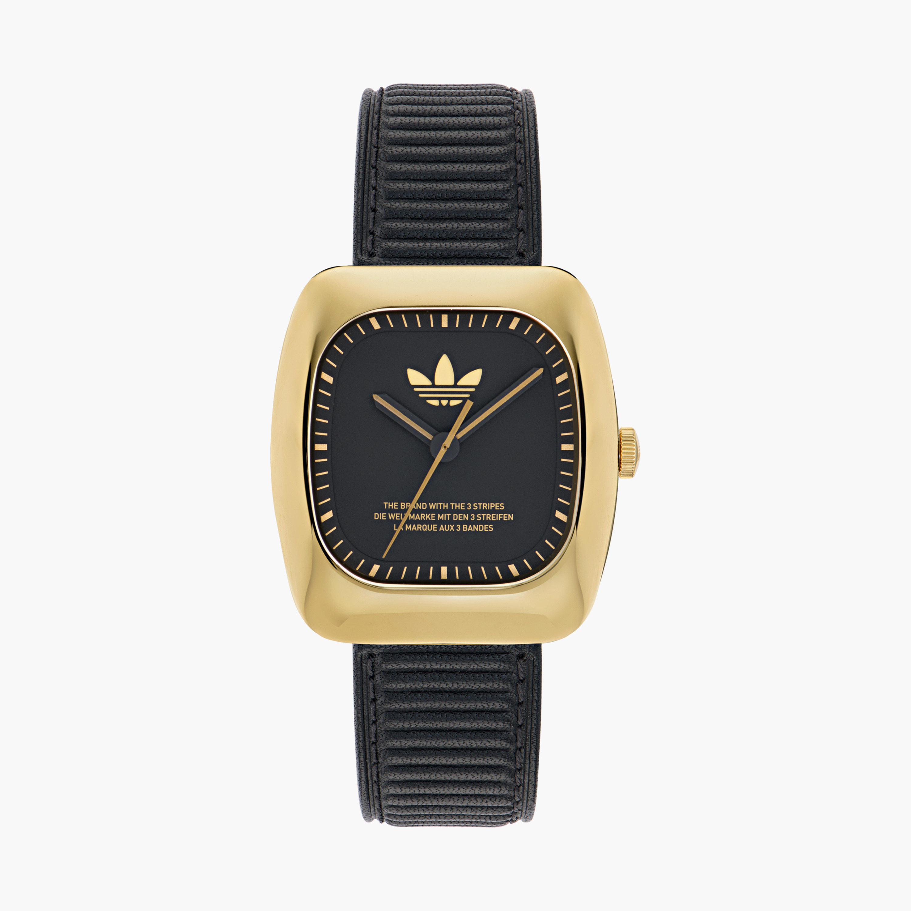 أديداس- ساعة تناظرية ستانلس ستيل لون أسود | AOSY24528-men-watchesandjewellery-watches-image-1