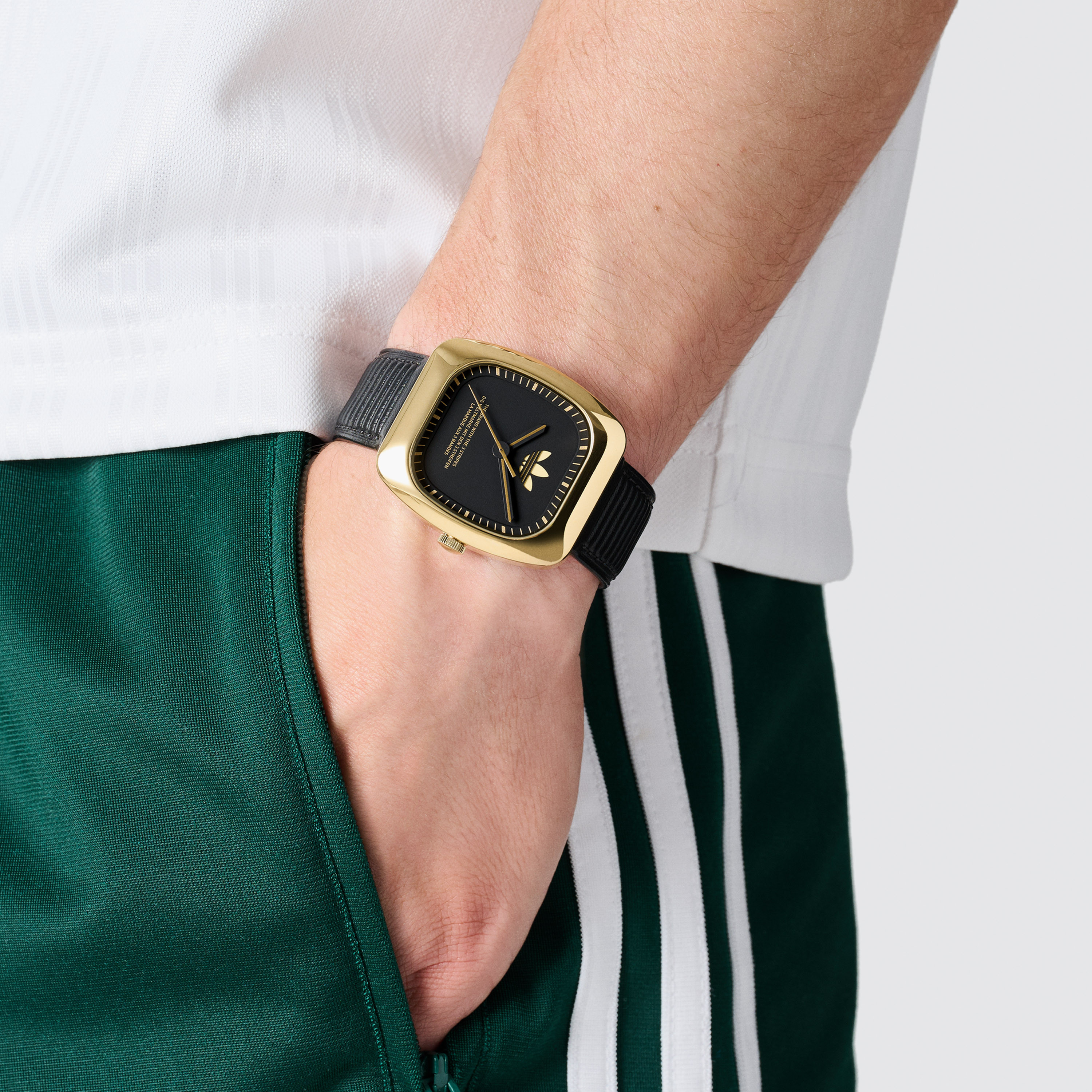 Adidas Black 37MM Analog Stainless Steel Strap Watch | AOSY24528-men-watchesandjewellery-watches-image-3