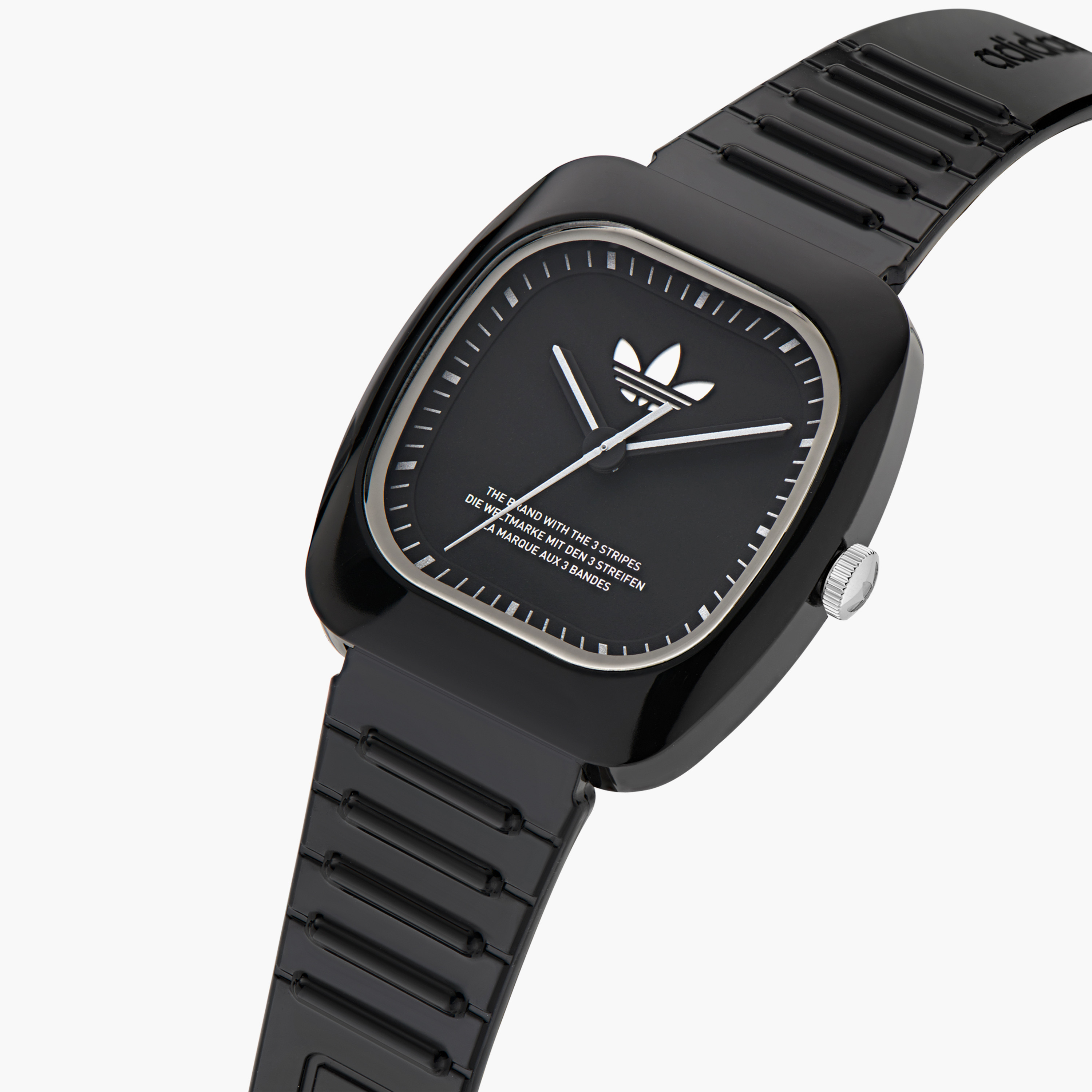 Adidas Black 37MM Analog Plastic Strap Watch | AOSY24531-men-watchesandjewellery-watches-image-2
