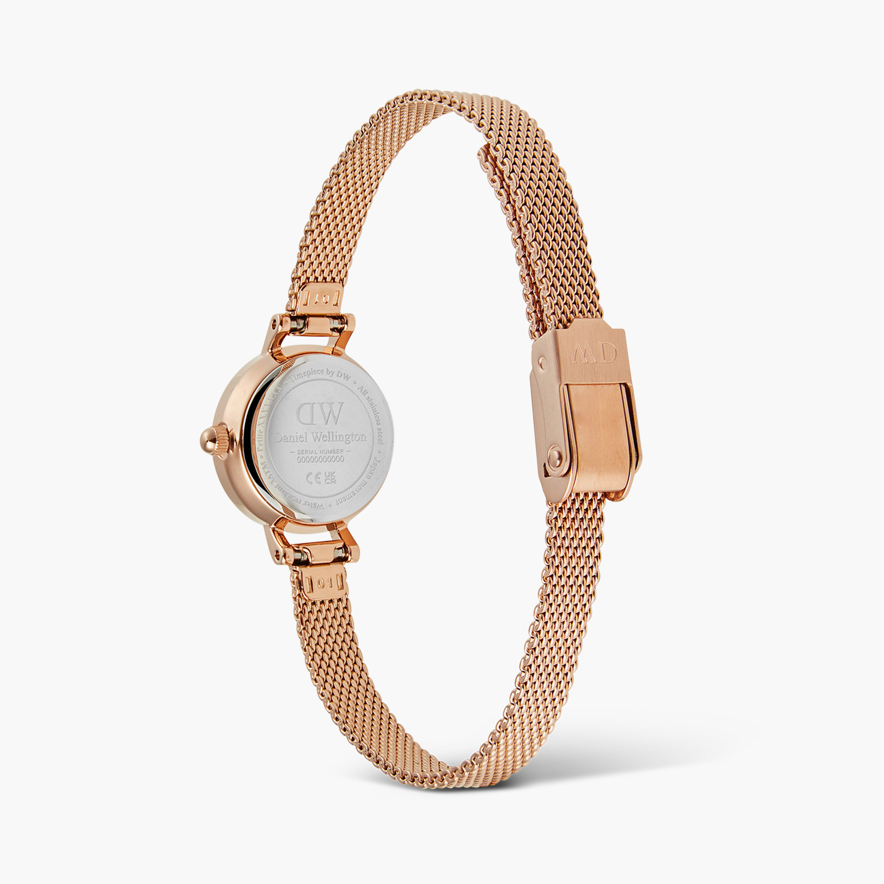 دانييل ويلينغتون- ساعة كوارتز للنساء لون وردي ذهبي 19مم | DW00100741-women-watchesandjewellery-watches-image-3