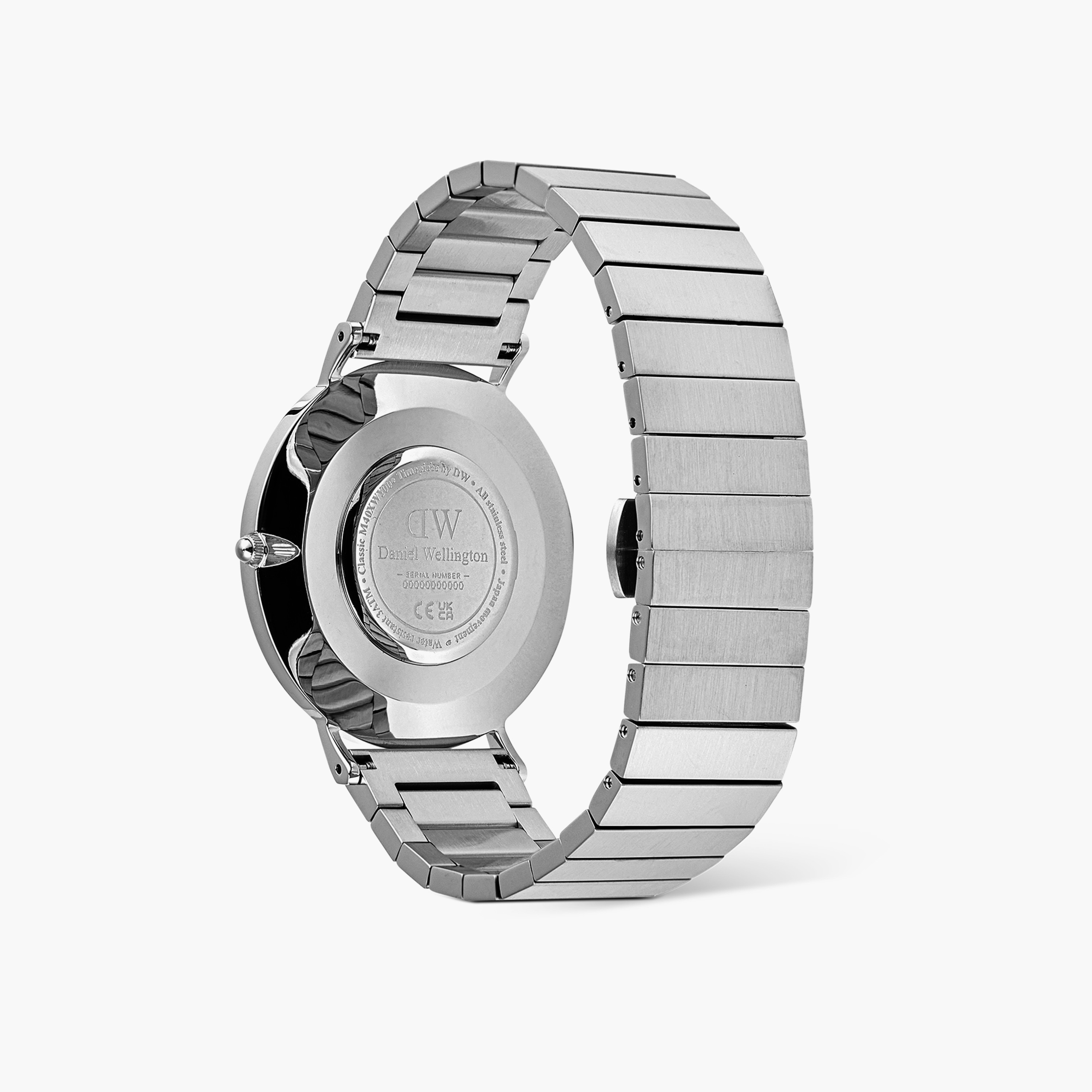Daniel Welington Men's 40MM Silver Analog Stainless Steel Strap Watch | DW00100776-men-watchesandjewellery-watches-image-3