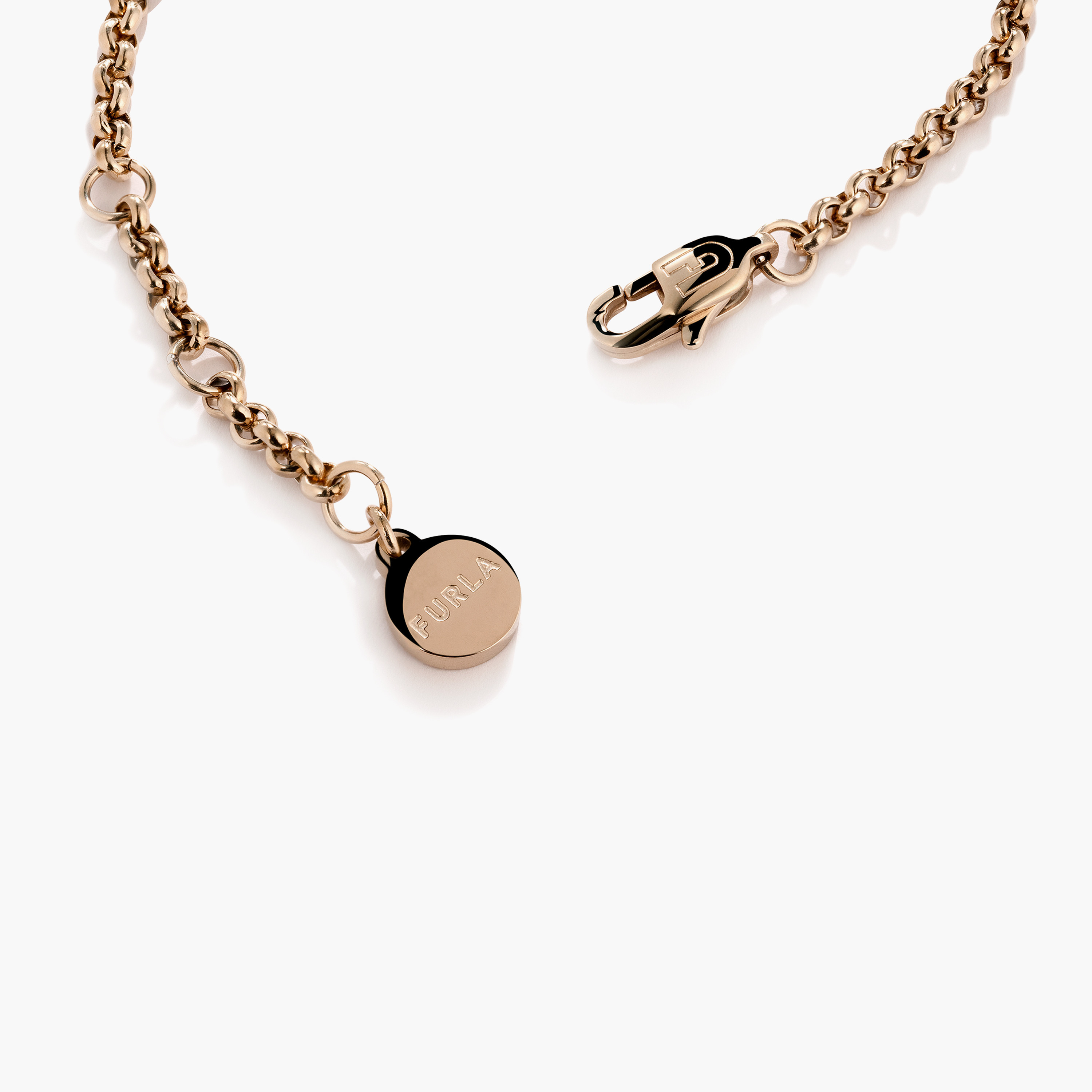 Furla Women's Stones Rose Gold With Crystals & White Moth Pearl Bracelet Stainless Steel | FJ4010BTU-women-watchesandjewellery-jewellery-banglesandbracelets-image-3
