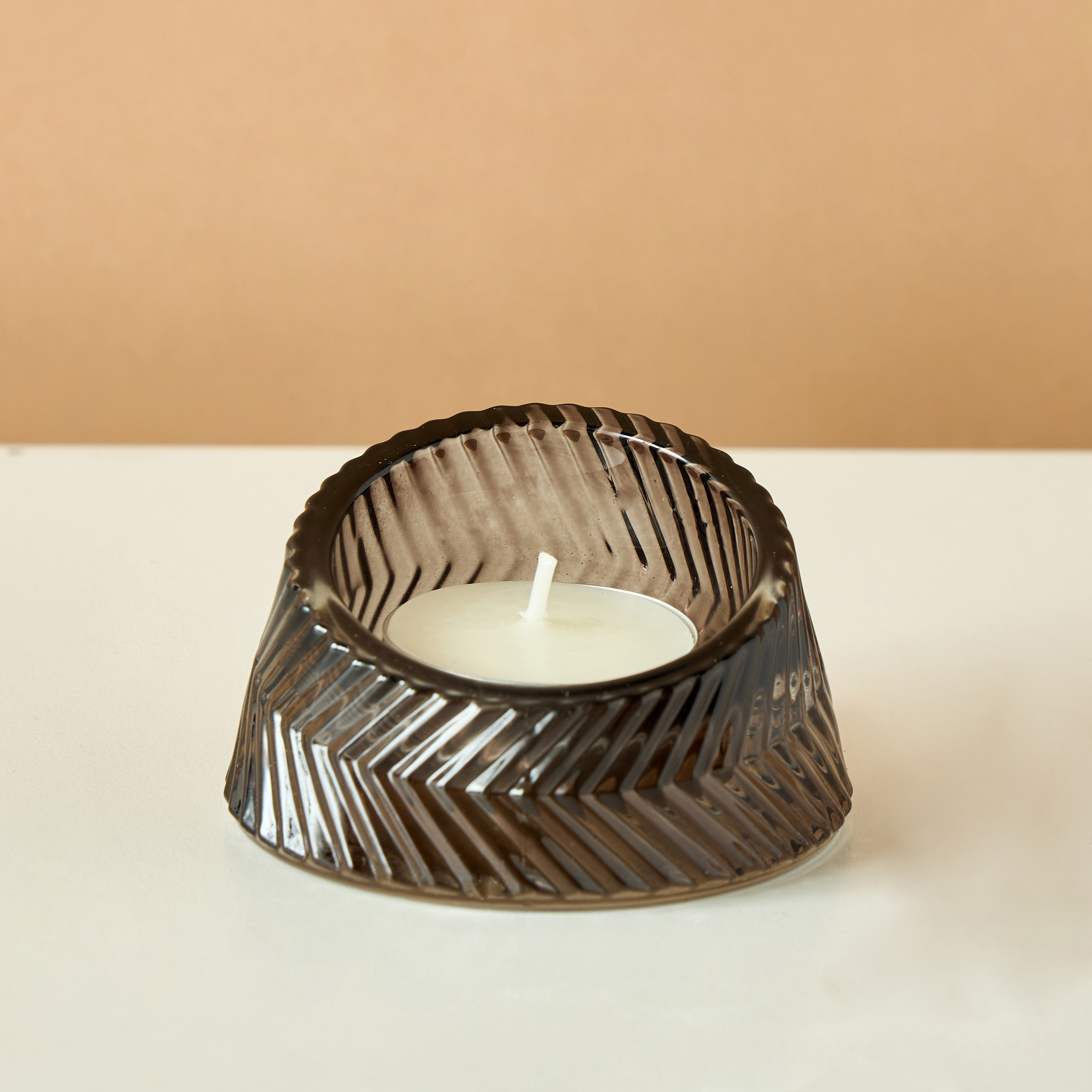 Textured Glass Tealight Candleholder - Set of 2-household-homefragrance-candles-image-3