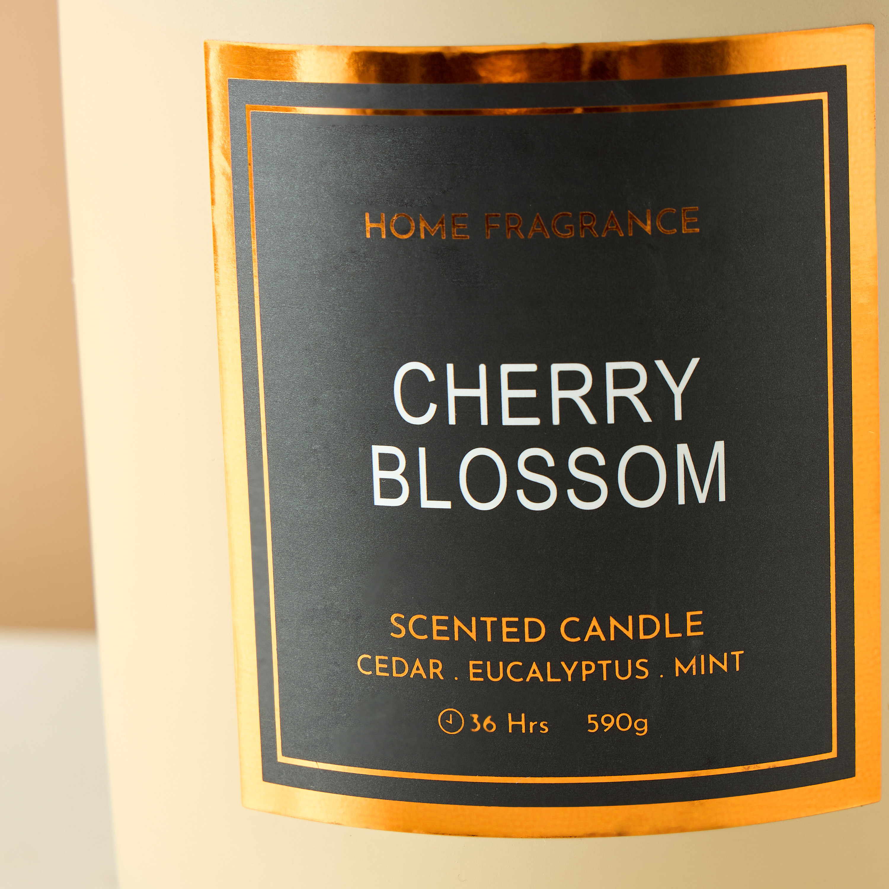 Elegance Matt  Lavender Fleur Scented Glass Jar Candle - 590 gms-household-homefragrance-candles-image-5
