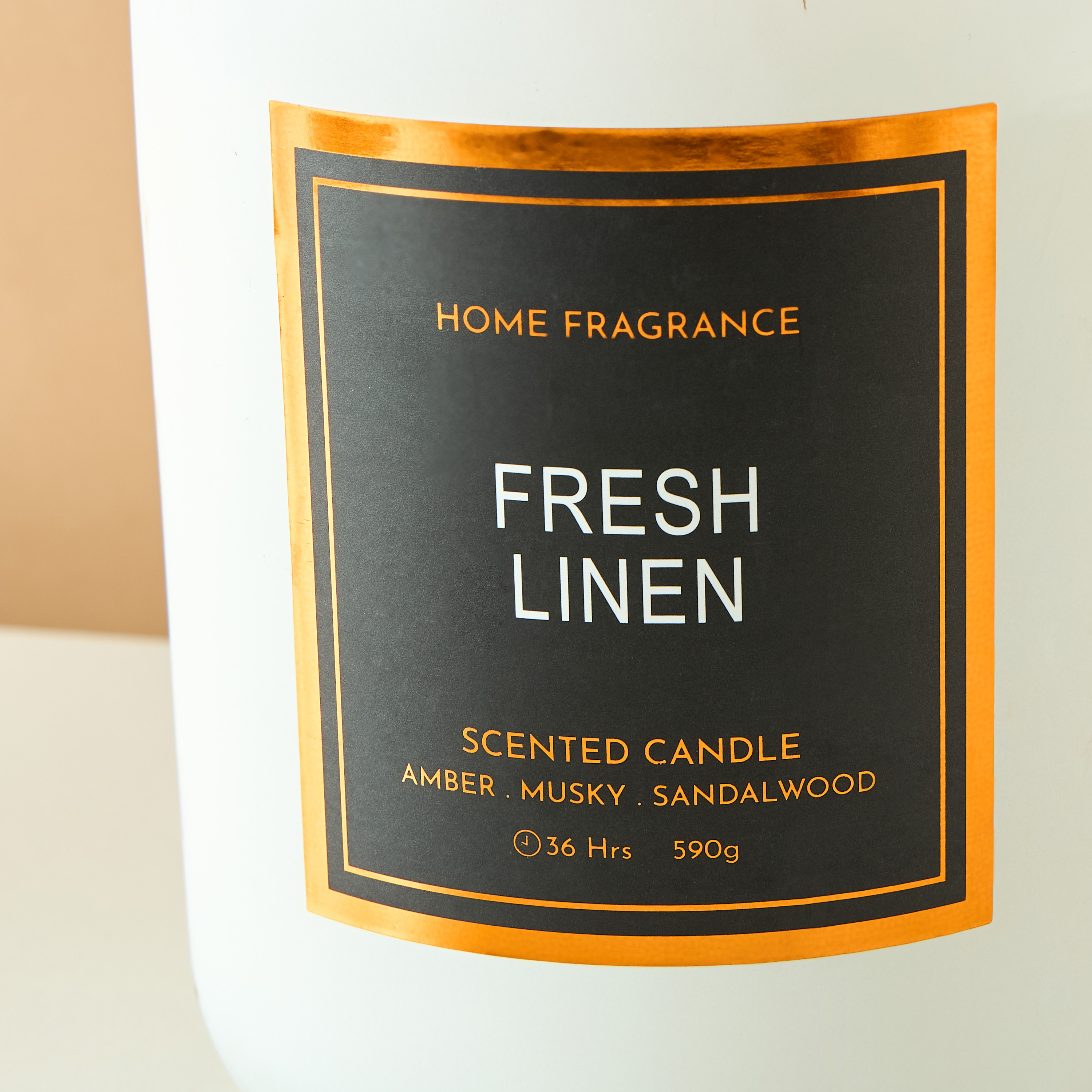 Elegance Matt  Lavender Fleur Scented Glass Jar Candle - 590 gms-household-homefragrance-candles-image-5
