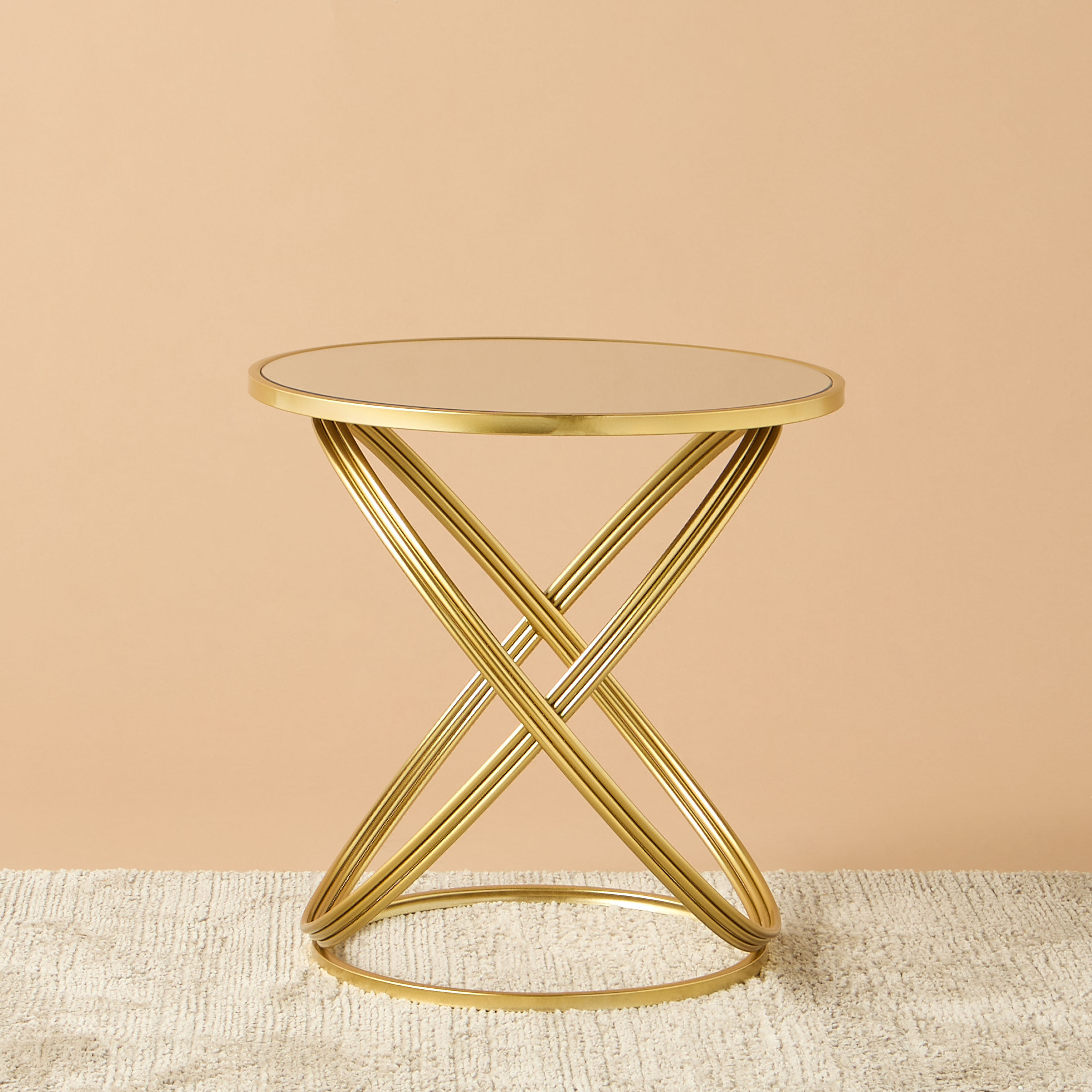 Orion Mirror Top Side Table - 45x45 cms-furniture-livingroom-sideandendtables-image-3