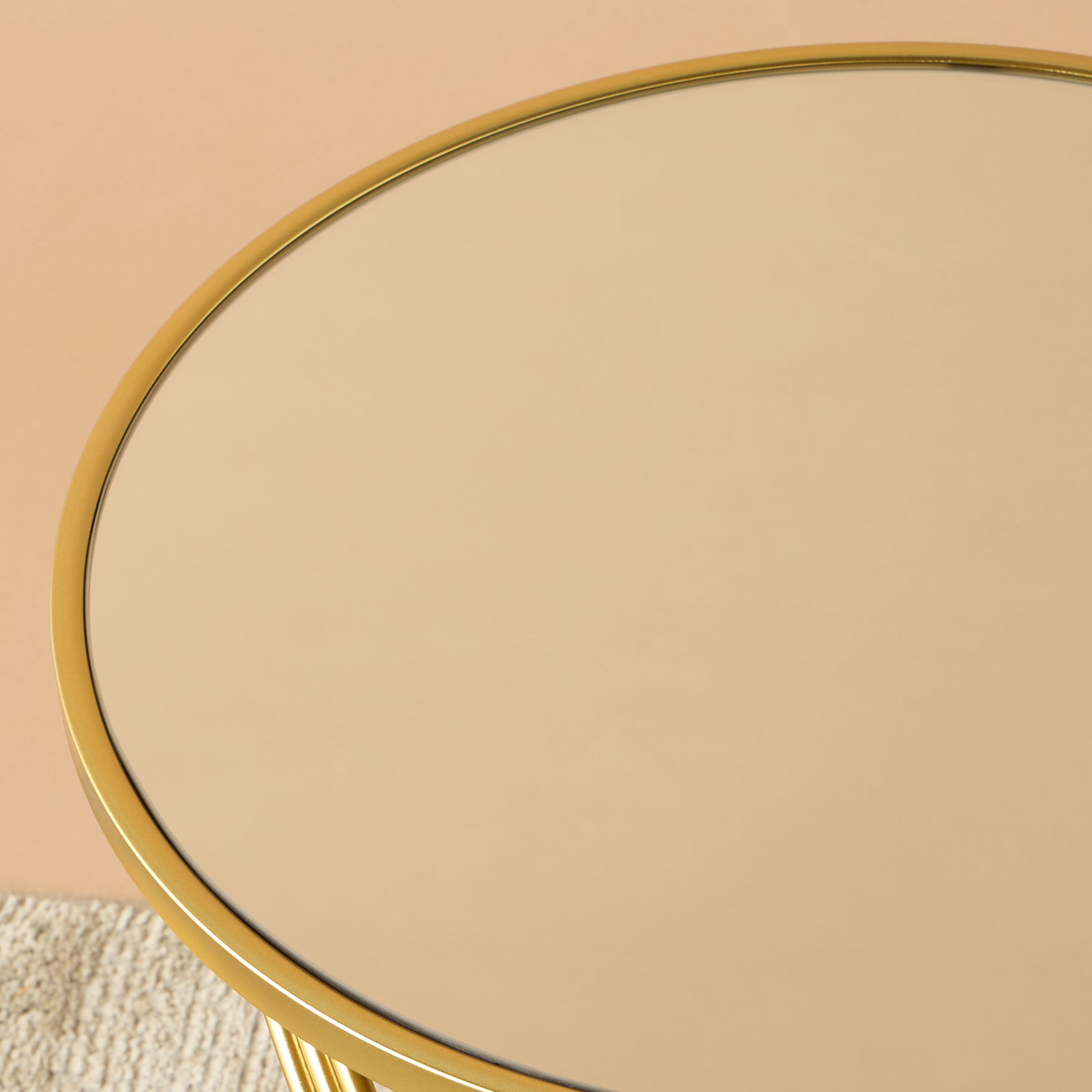 Orion Mirror Top Side Table - 45x45 cms-furniture-livingroom-sideandendtables-image-4