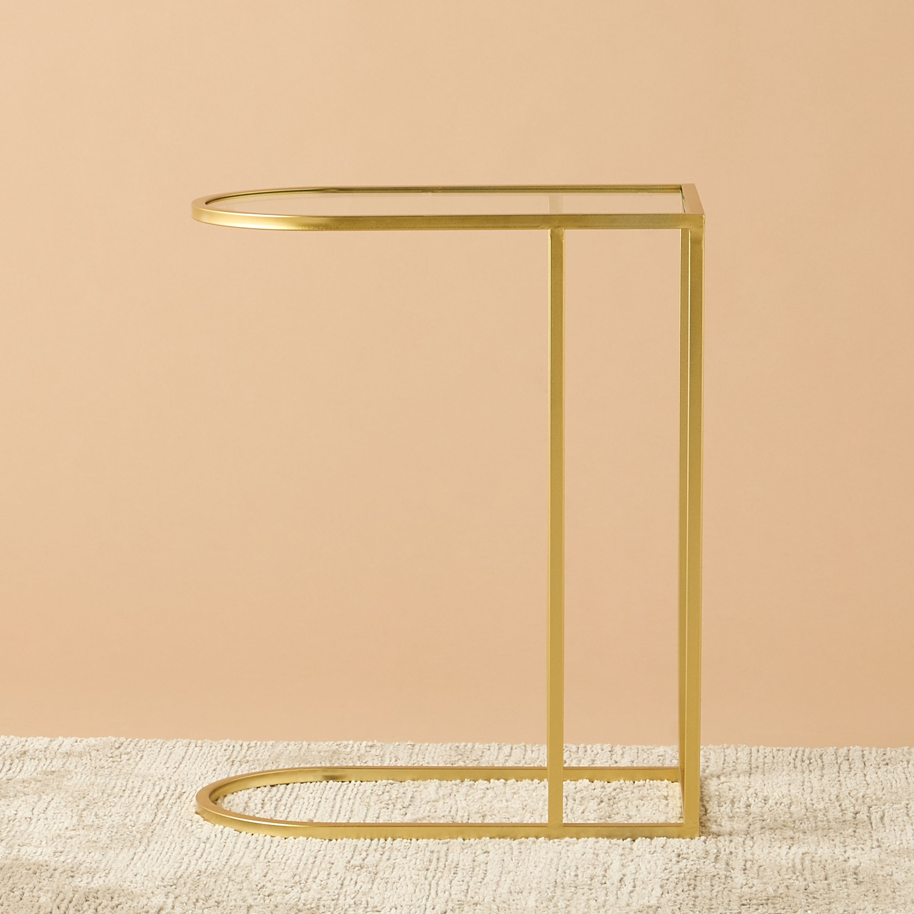 Glass Top Side Table with Pedestal Base-furniture-livingroom-sideandendtables-image-3