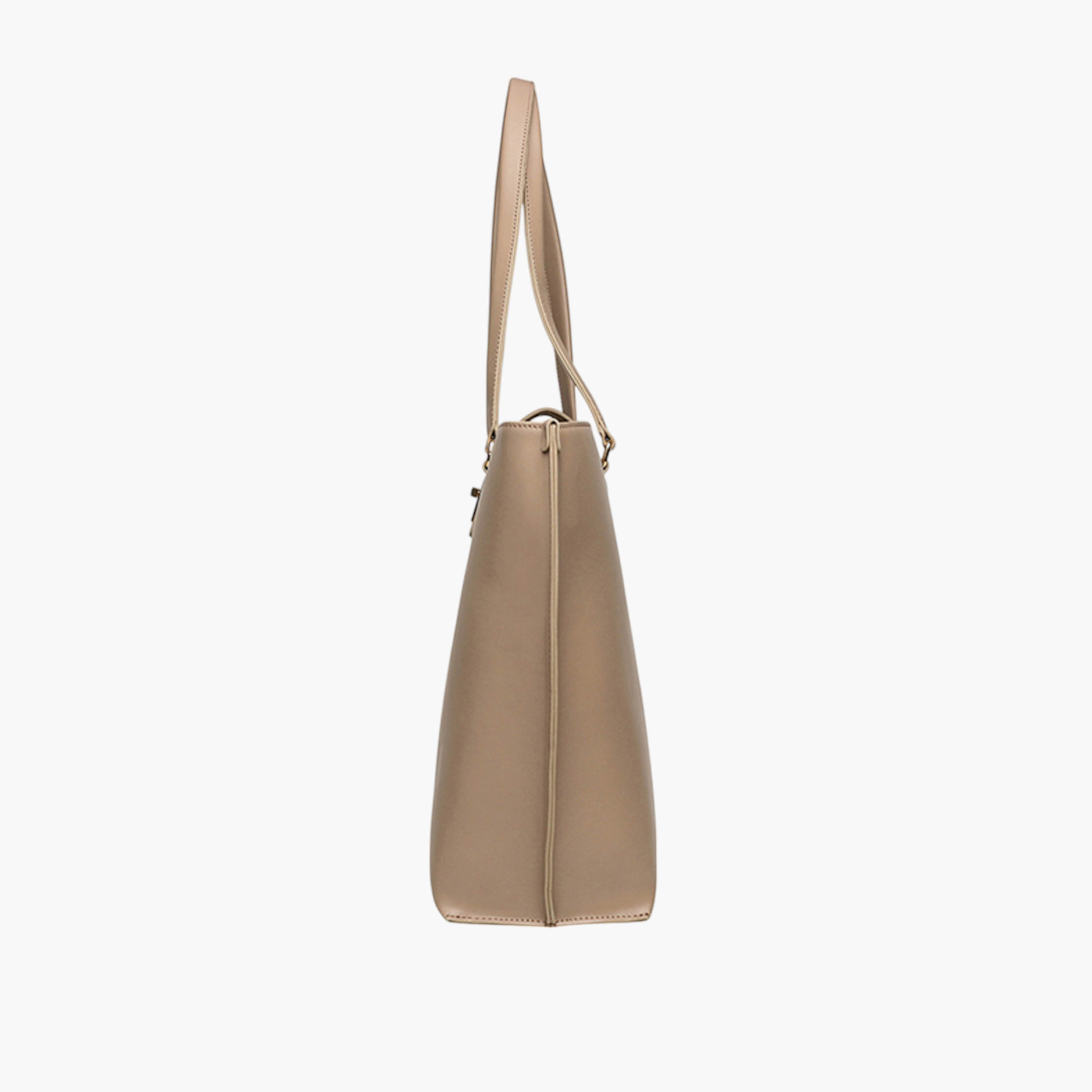 شنطة توتي سادة بقفل ملتوي ومقبض مزدوج من آن كلاين-women-bagsandwallets-handbags-image-4