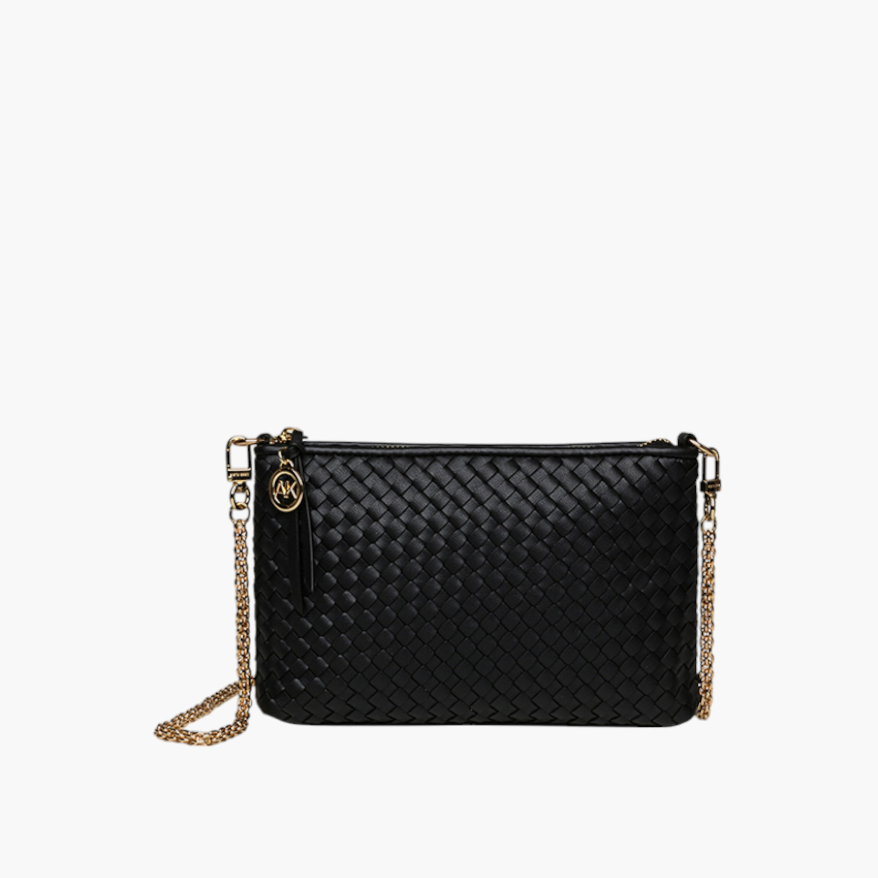 Anne Klein Textured Crossbody Bag with Chain Strap-women-bagsandwallets-handbags-image-1