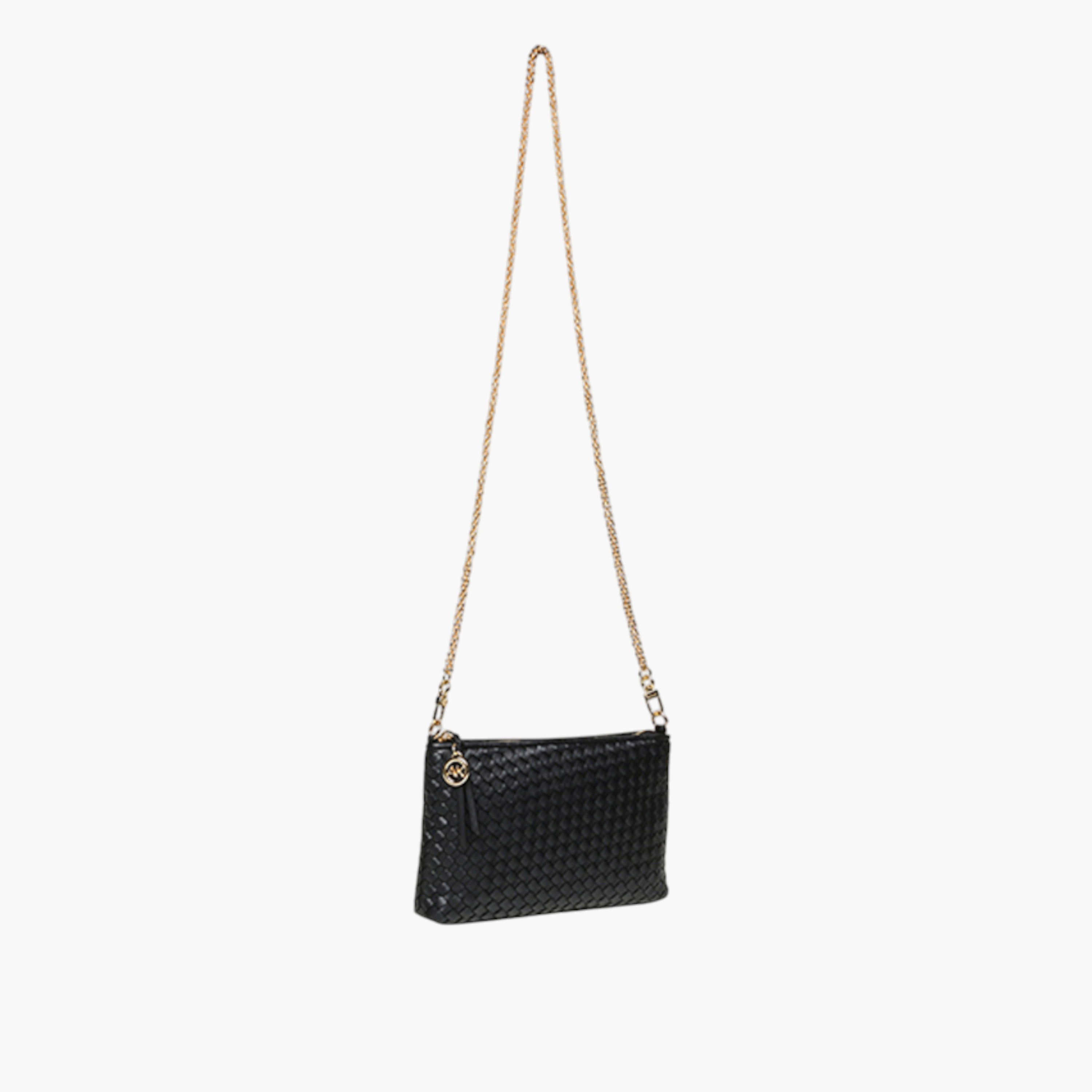 Anne Klein Textured Crossbody Bag with Chain Strap-women-bagsandwallets-handbags-image-3