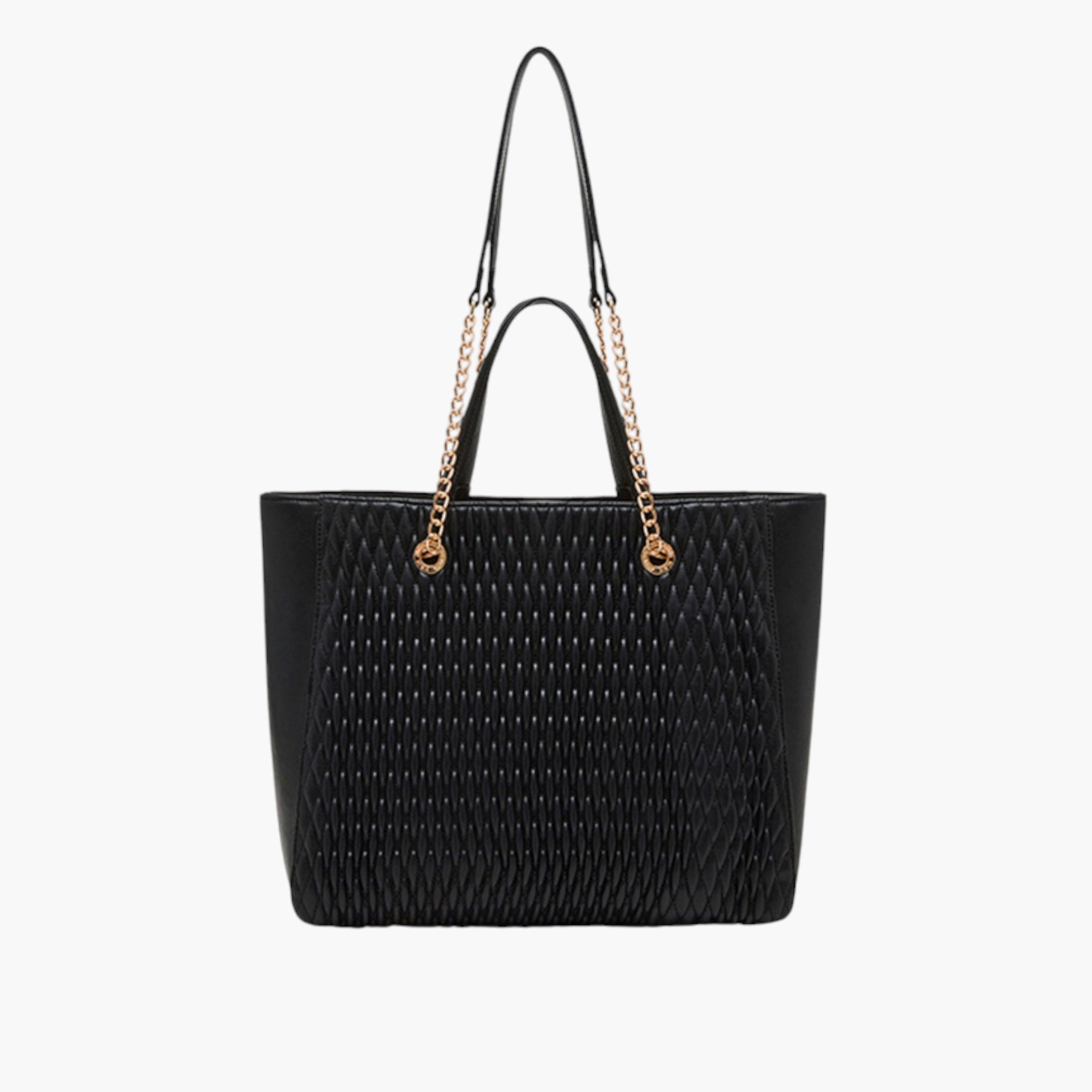 شنطة توتي بارزة الملمس بمقابض سلسلة من آن كلاين-women-bagsandwallets-handbags-image-2