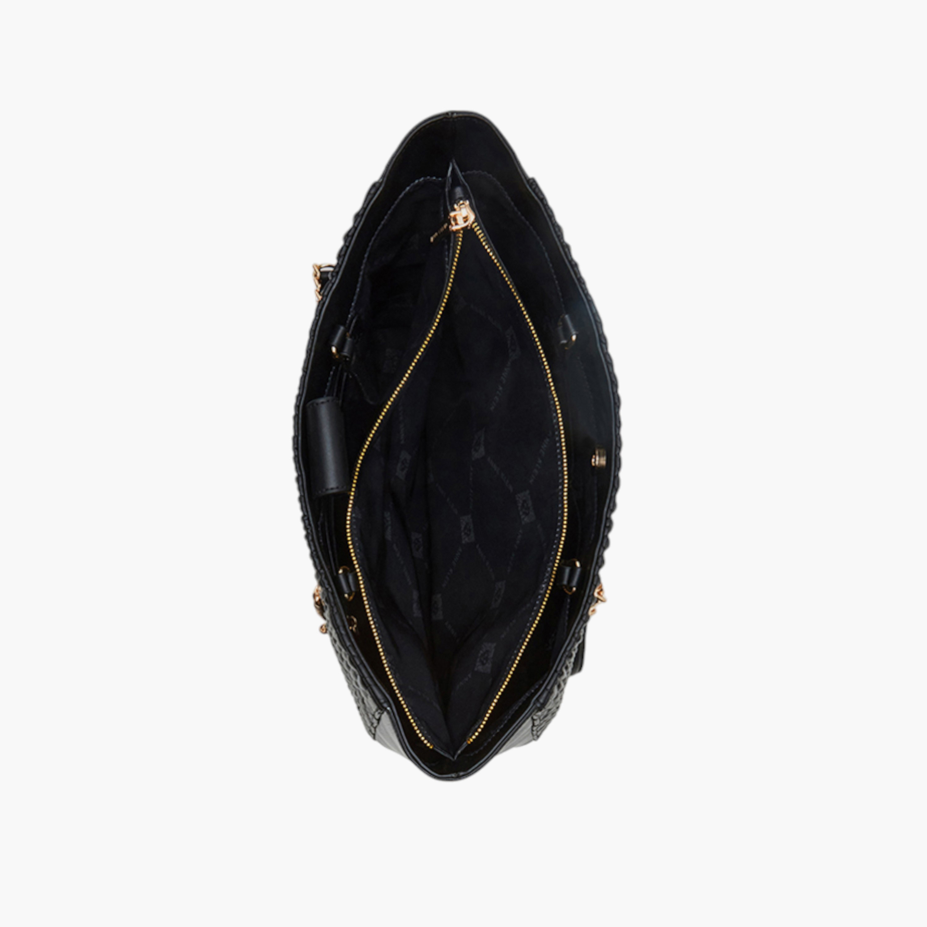 شنطة توتي بارزة الملمس بمقابض سلسلة من آن كلاين-women-bagsandwallets-handbags-image-4
