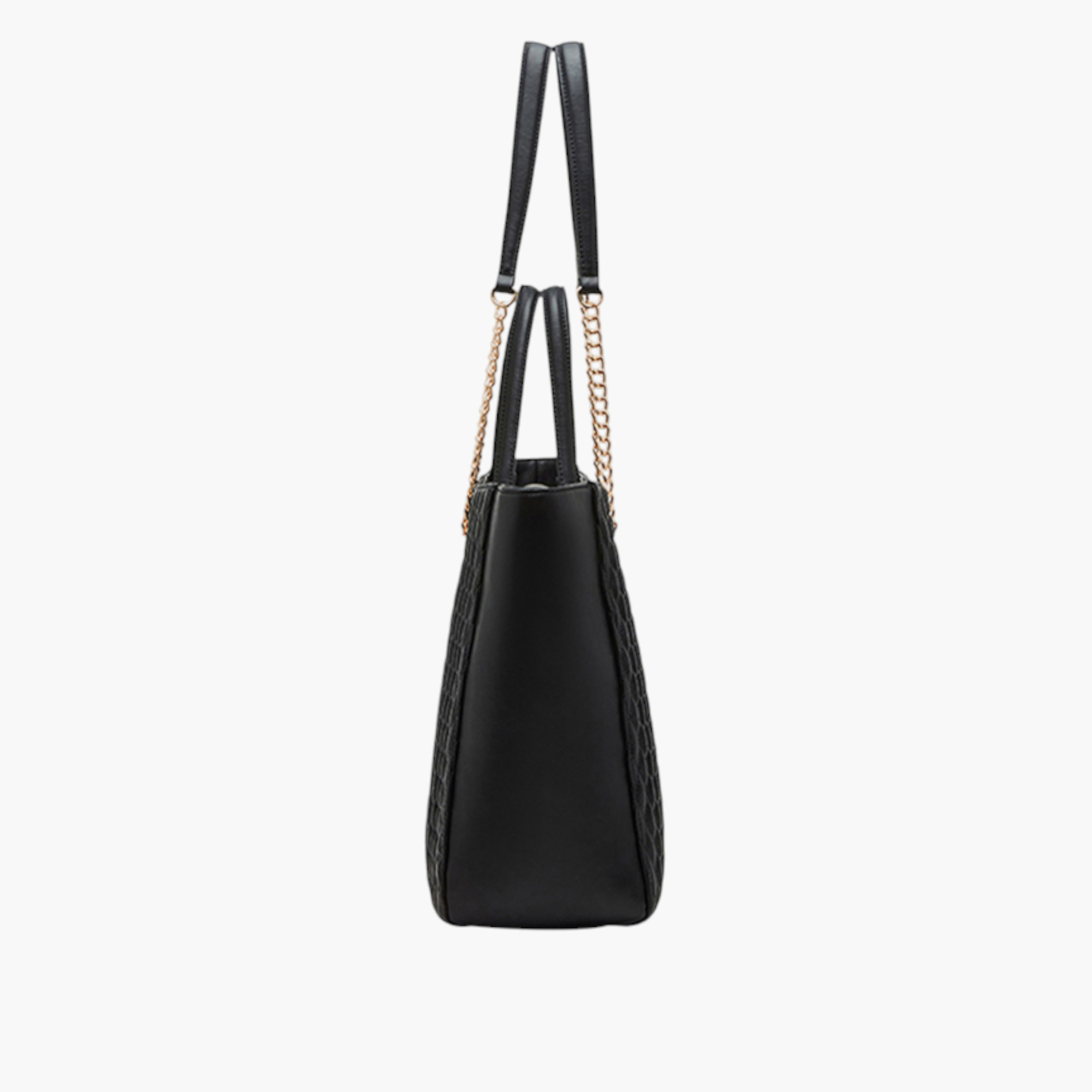 شنطة توتي بارزة الملمس بمقابض سلسلة من آن كلاين-women-bagsandwallets-handbags-image-5