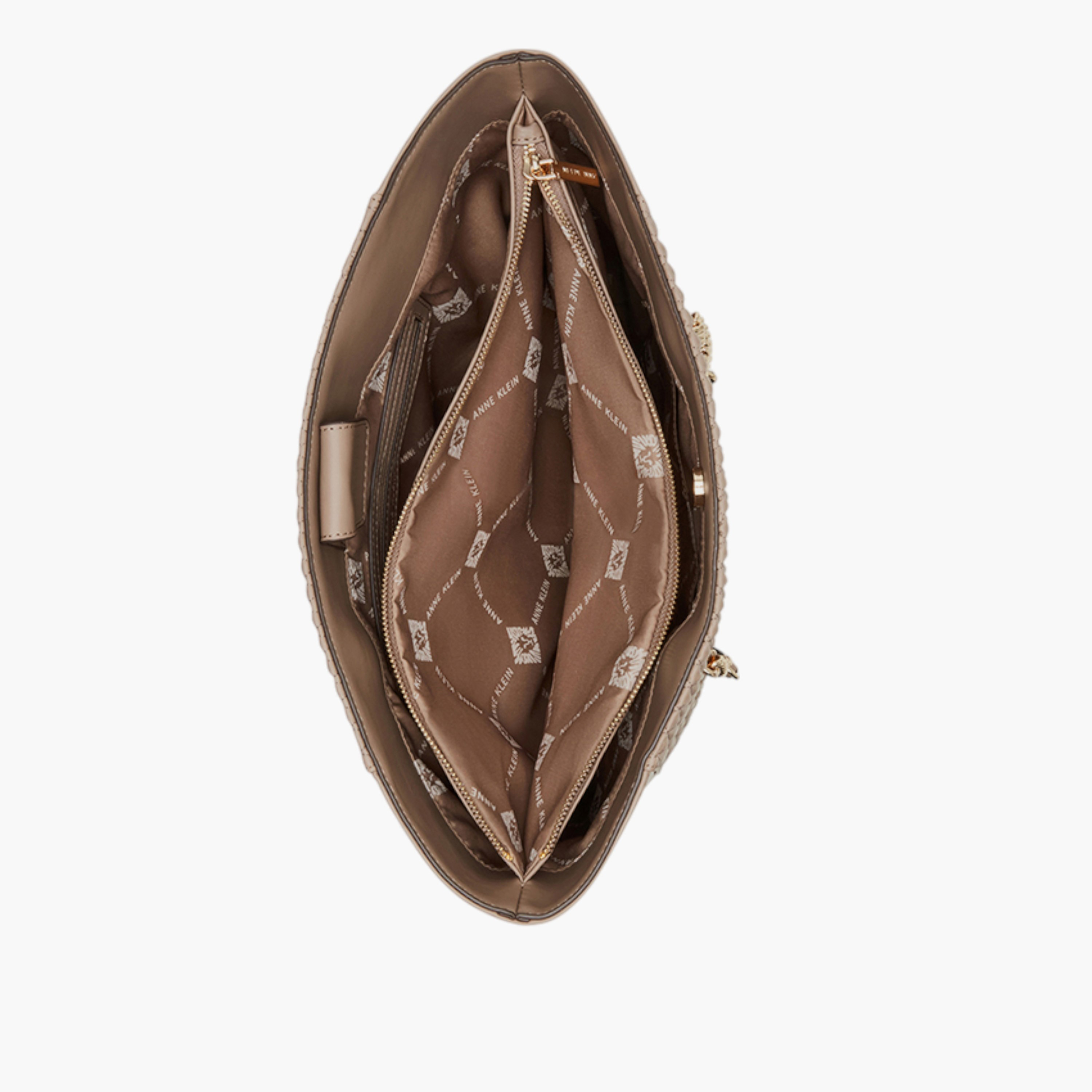 شنطة توتي مبطنة بمقابض سلسلة من آن كلاين-women-bagsandwallets-handbags-image-3