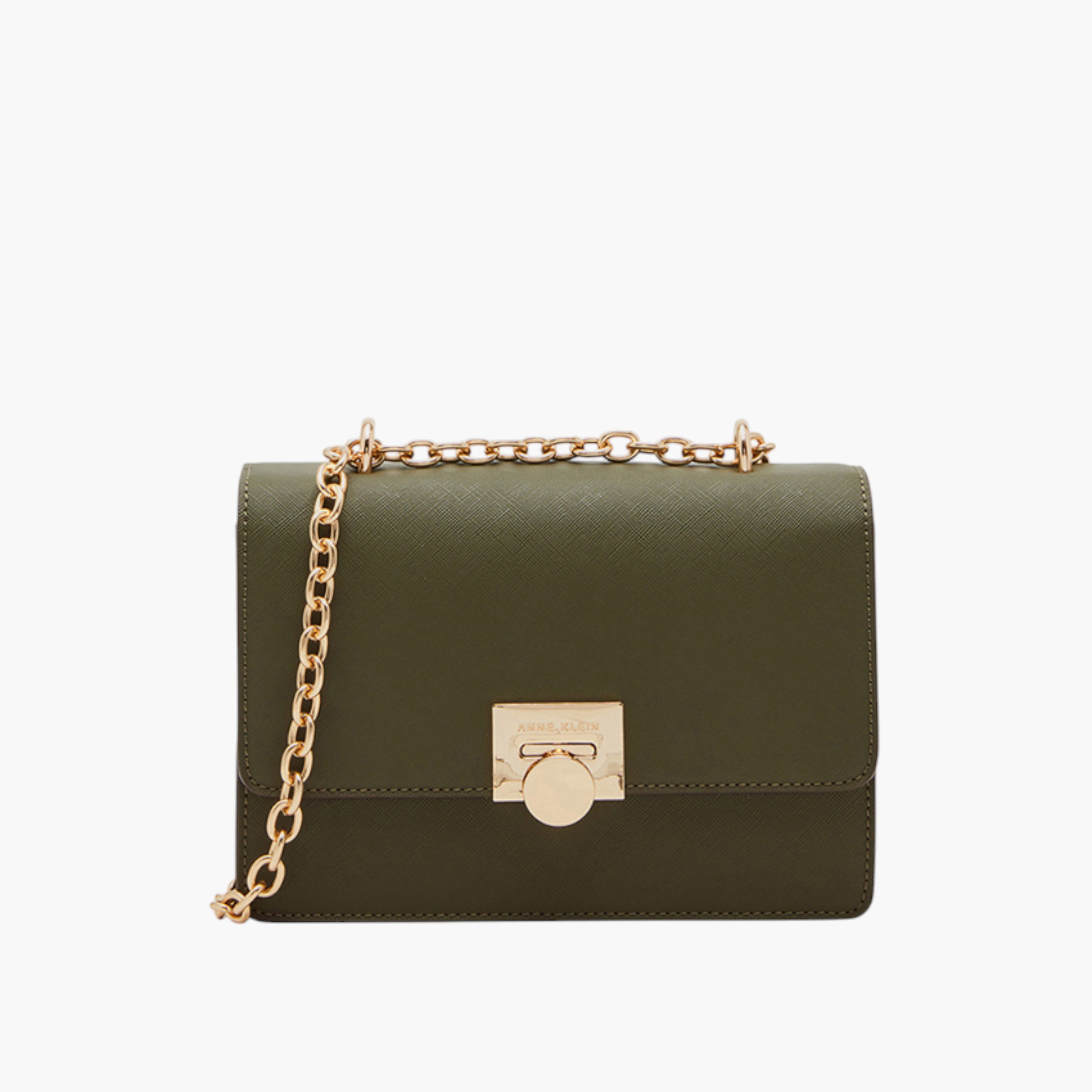 شنطة كروس بودي سادة بحزام سلسلة من آن كلاين-women-bagsandwallets-handbags-image-1