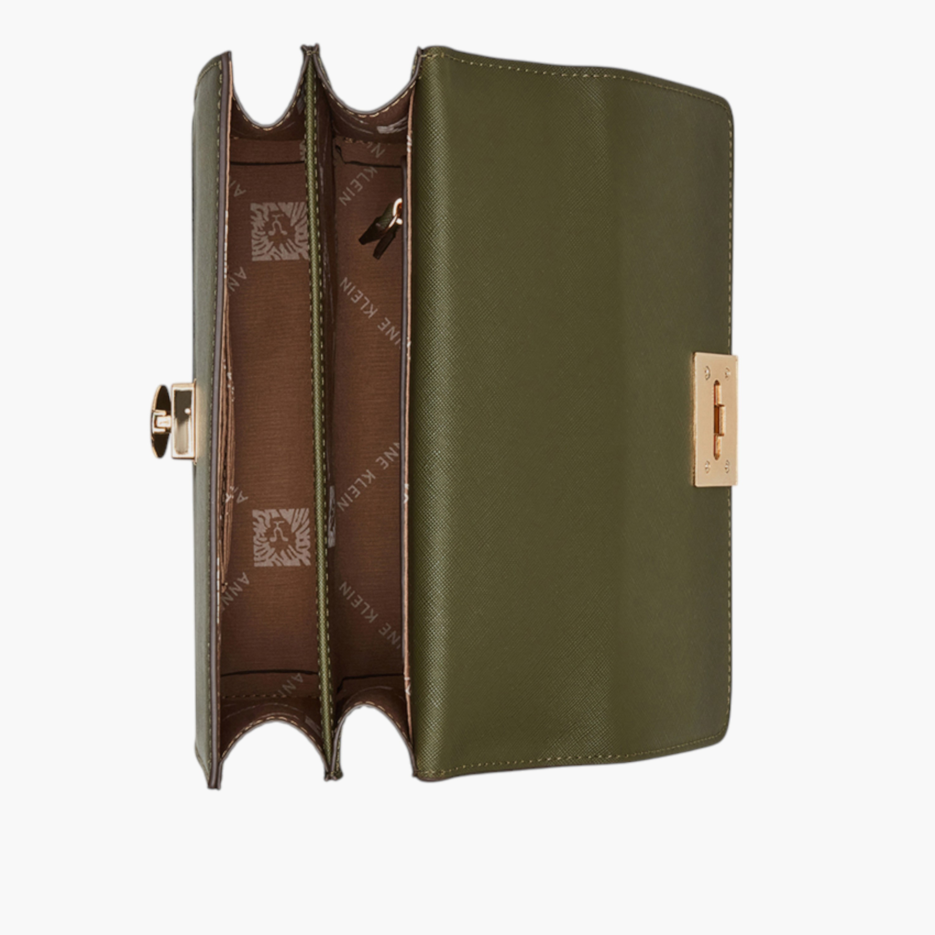 شنطة كروس بودي سادة بحزام سلسلة من آن كلاين-women-bagsandwallets-handbags-image-5
