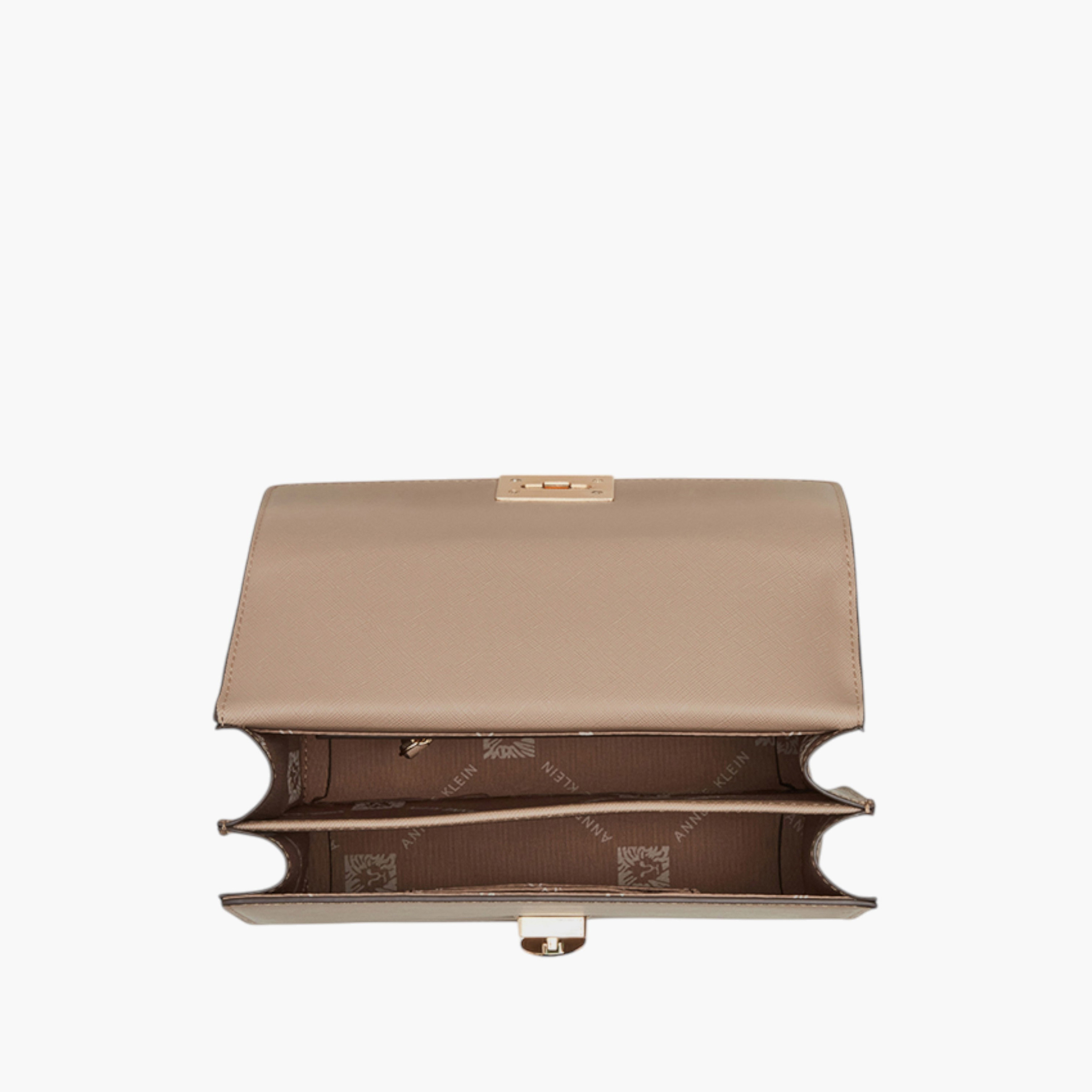 شنطة كروس بودي سادة بحزام سلسلة من آن كلاين-women-bagsandwallets-handbags-image-4